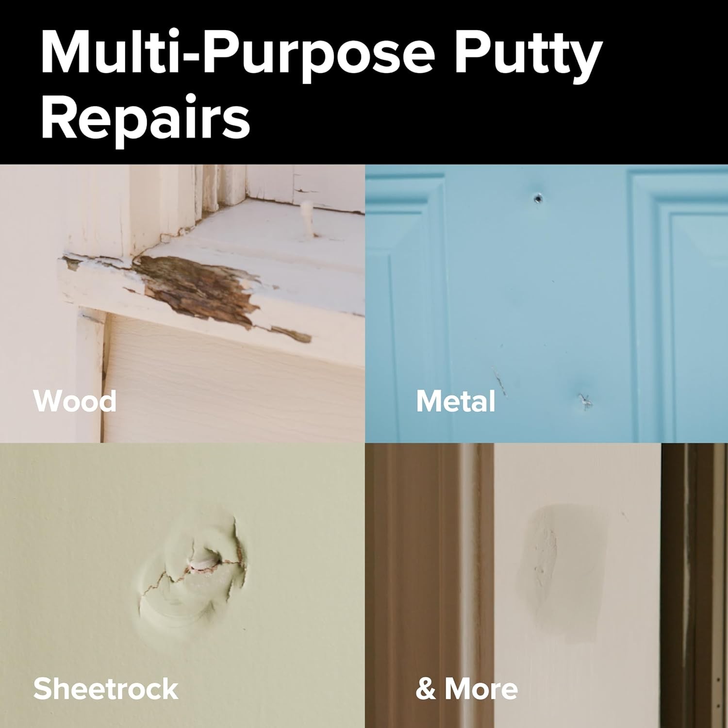 J-B Weld Multi-Purpose Putty - Quart - Home Exterior & Interior