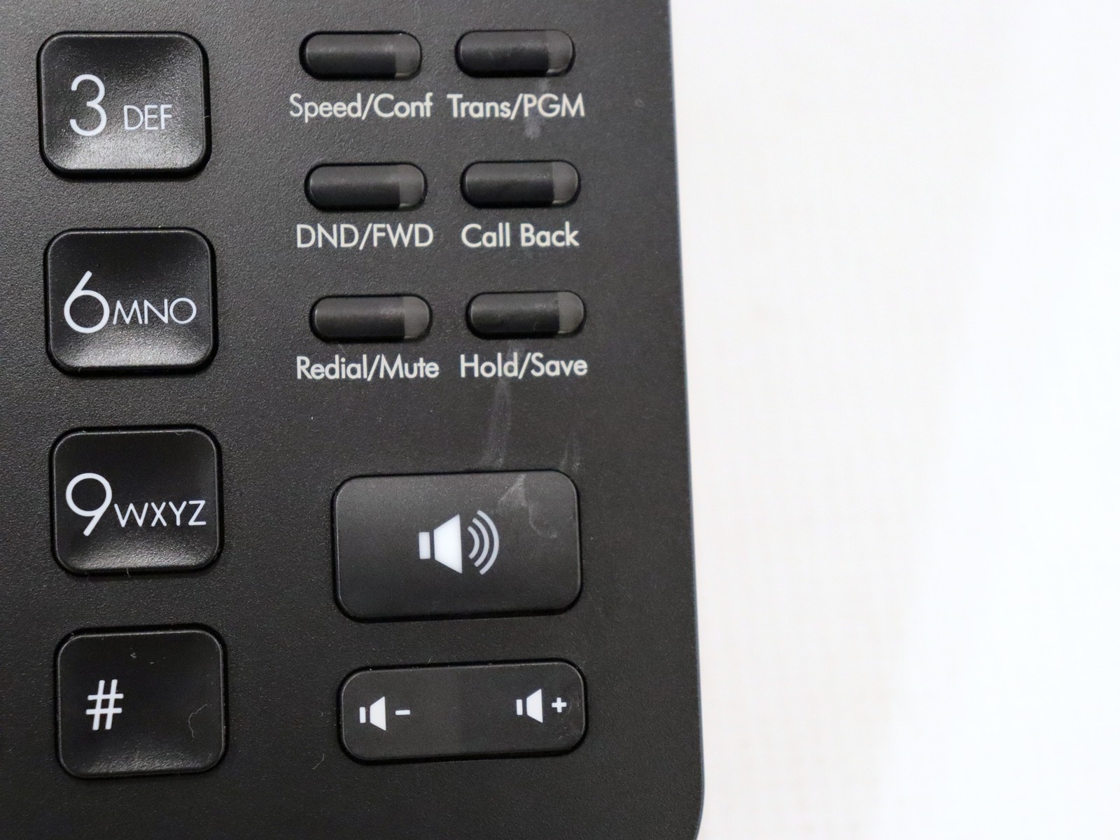 Vertical 8 Button Non-Backlit Half Duplex Phone VU-9208-00