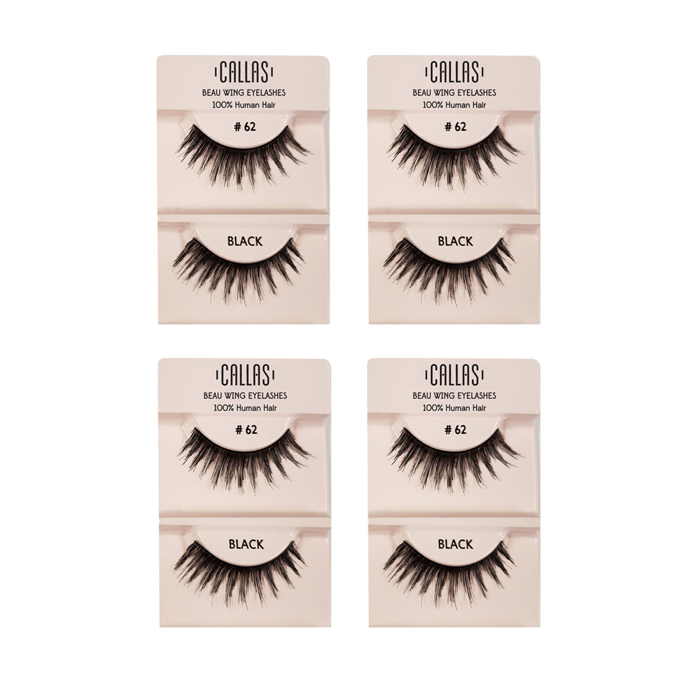 Callas Beau Wing Eyelashes #62 1pair x 4sets