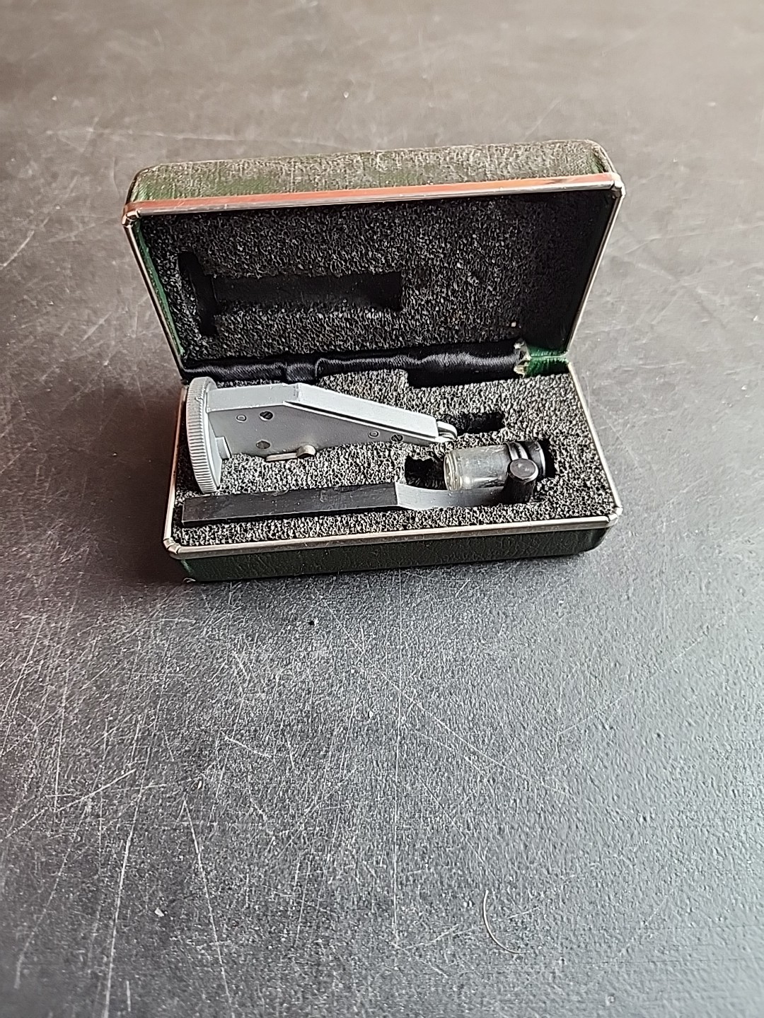 Federal Testmaster T-6 .0001" Dial Test Indicator Set T6, Working, Tested
