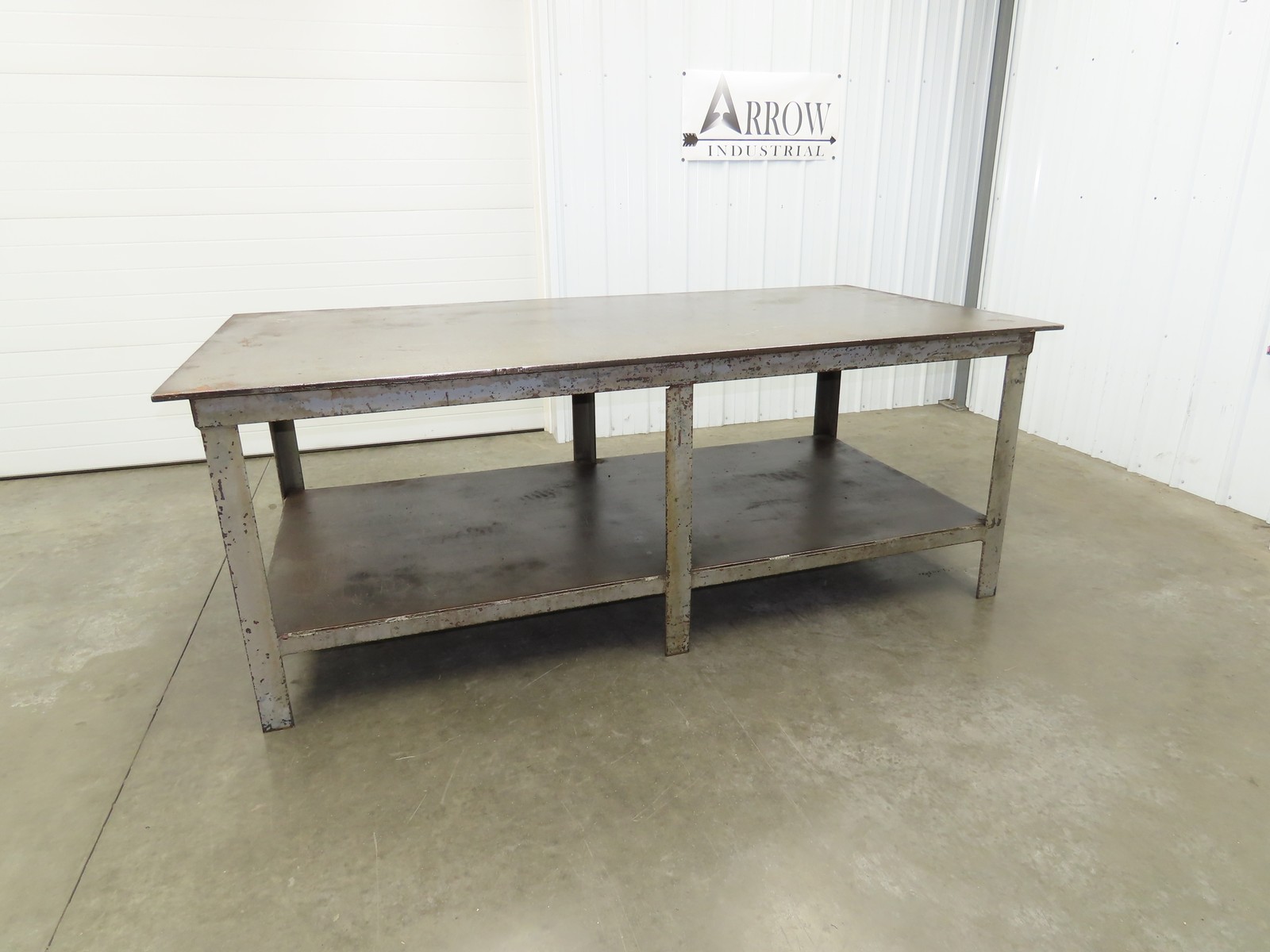 5/8" Top Steel Fabrication Welding Layout Table Work Bench 96"x48"x36"