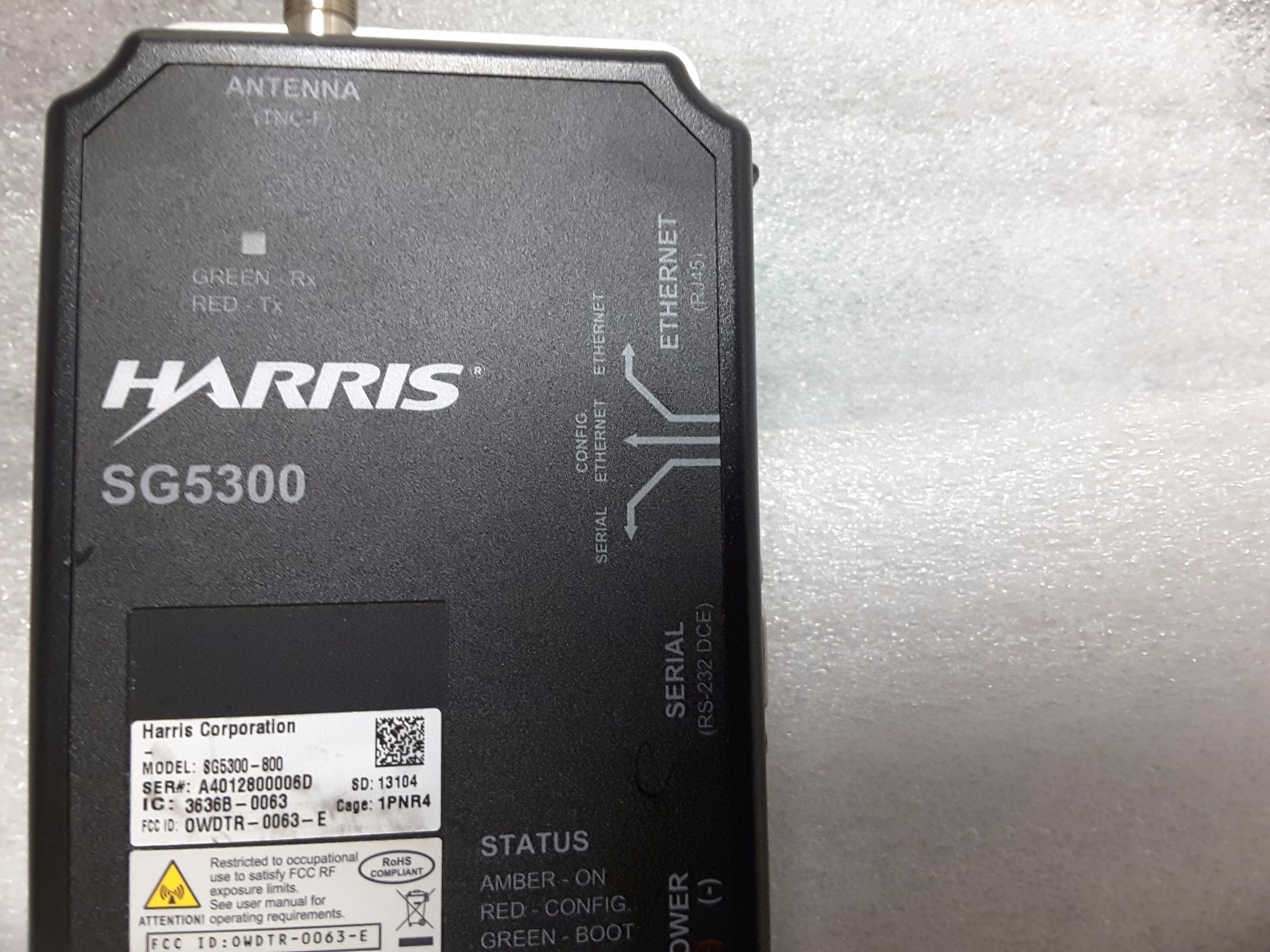 OPENSKY HARRIS SG5300 SG5300-800 Fixed Point Wireless Data Modem NETWORK $99