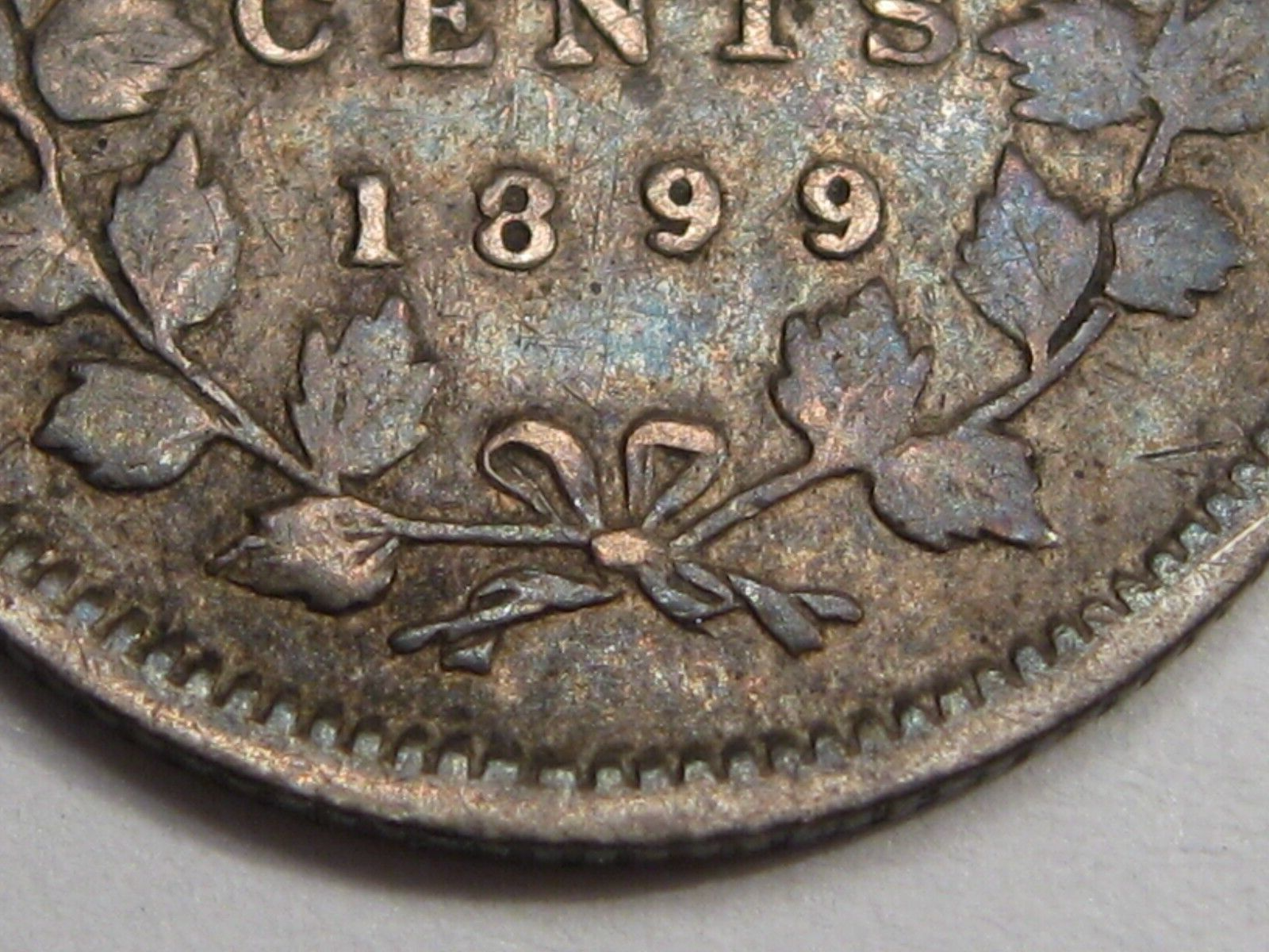 1899 Five Cent 5¢ CANADA. #17