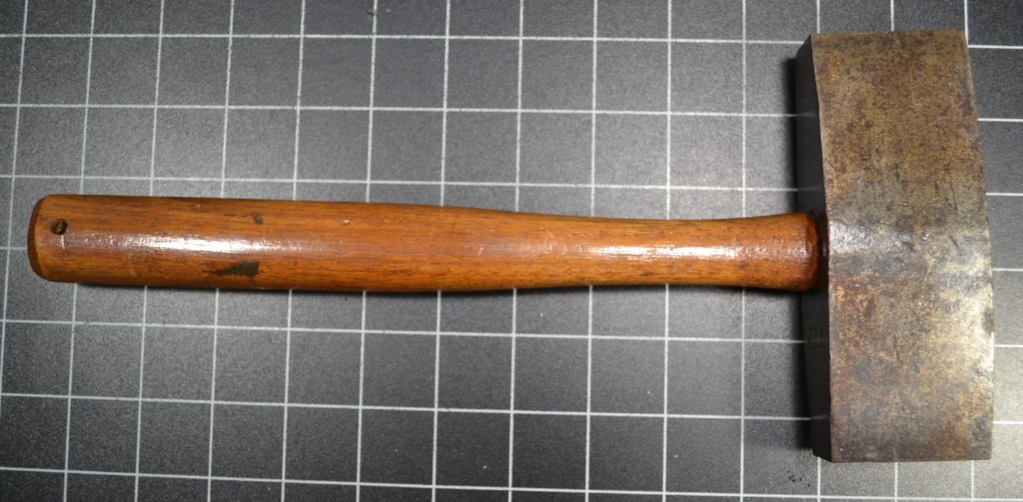 FAYETTE R. PLUMB - DOUBLE FACED MASONS' HAMMER - 5# - UNUSED