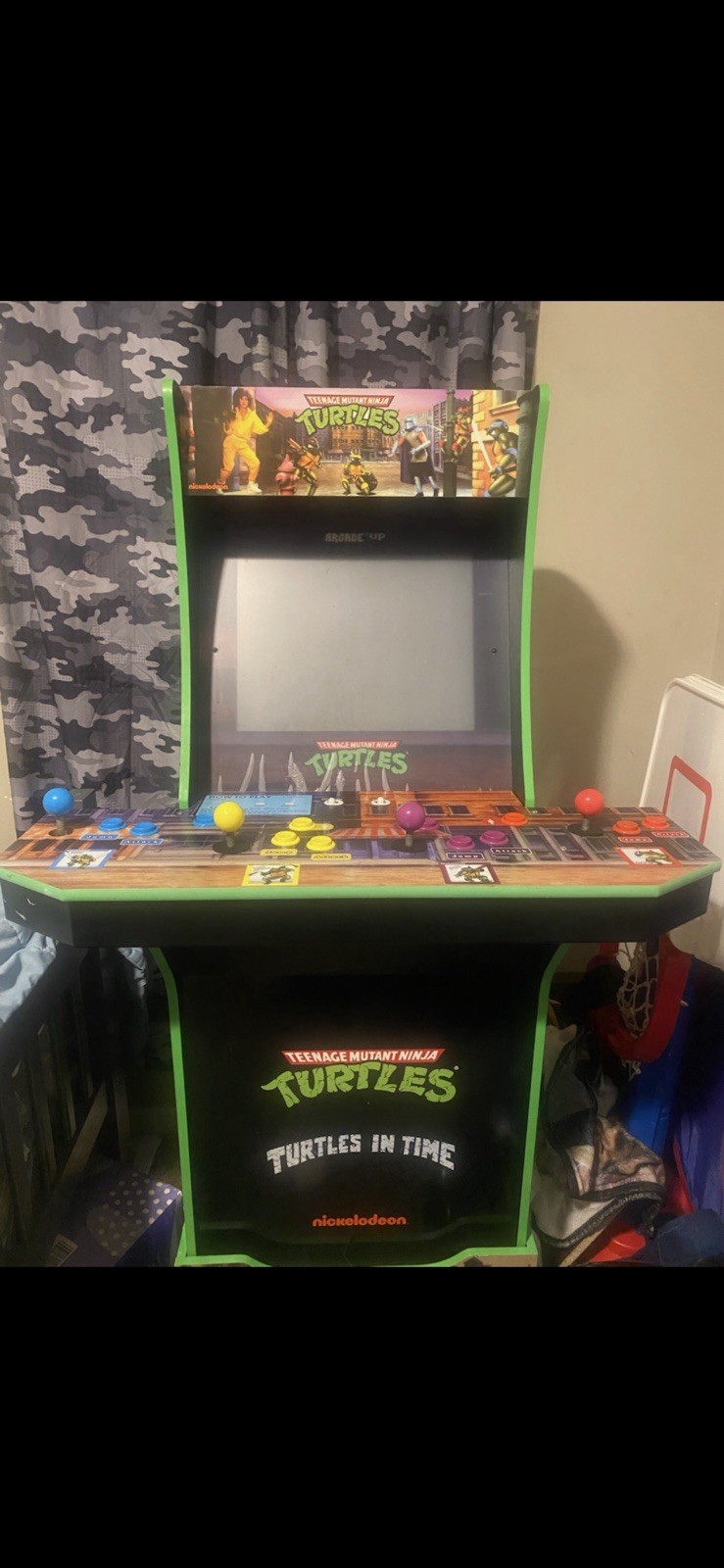 Arcade1Up Teenage Mutant Ninja Turtles: Turtles in Time Upright Arcade Cabinet