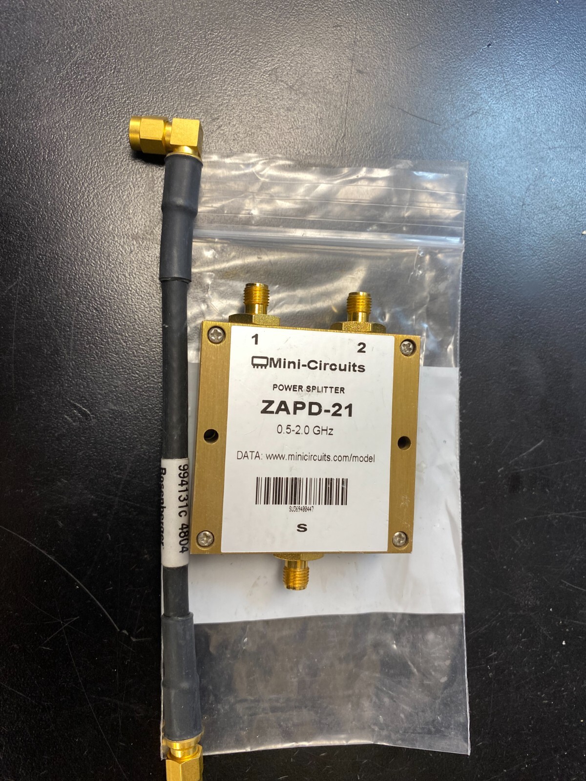 Mini-Circuits ZAPD-21 0.5 to 2.0 GHz Splitter