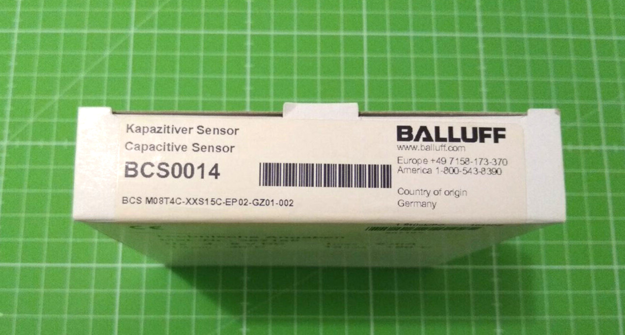 Balluff BCS0014 Capacitive Sensor Heads BCS M08T4C-XXS15C-EP02-GZ01-002 New + Original Packaging