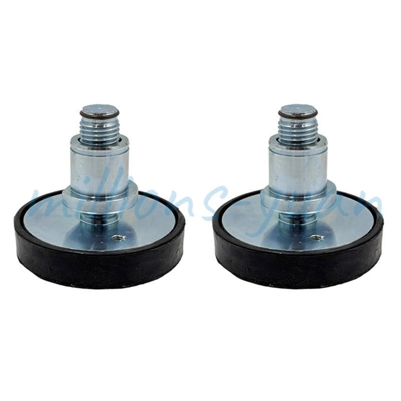 2X Car Lift Rubber tray Heightening Feet Plus High Leg Pads Shaft Diameter 40mm