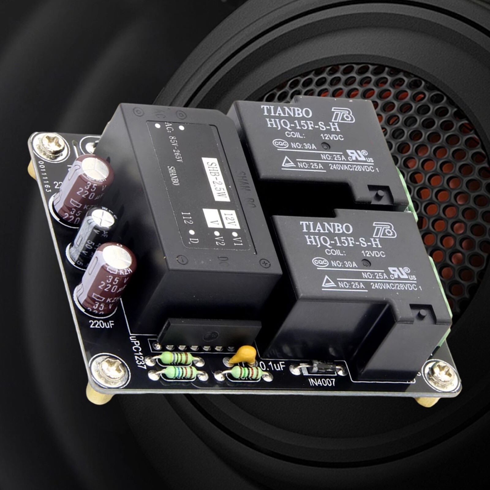 High Power Audio Amplifier Speaker Protection Board/Protection Current 30A