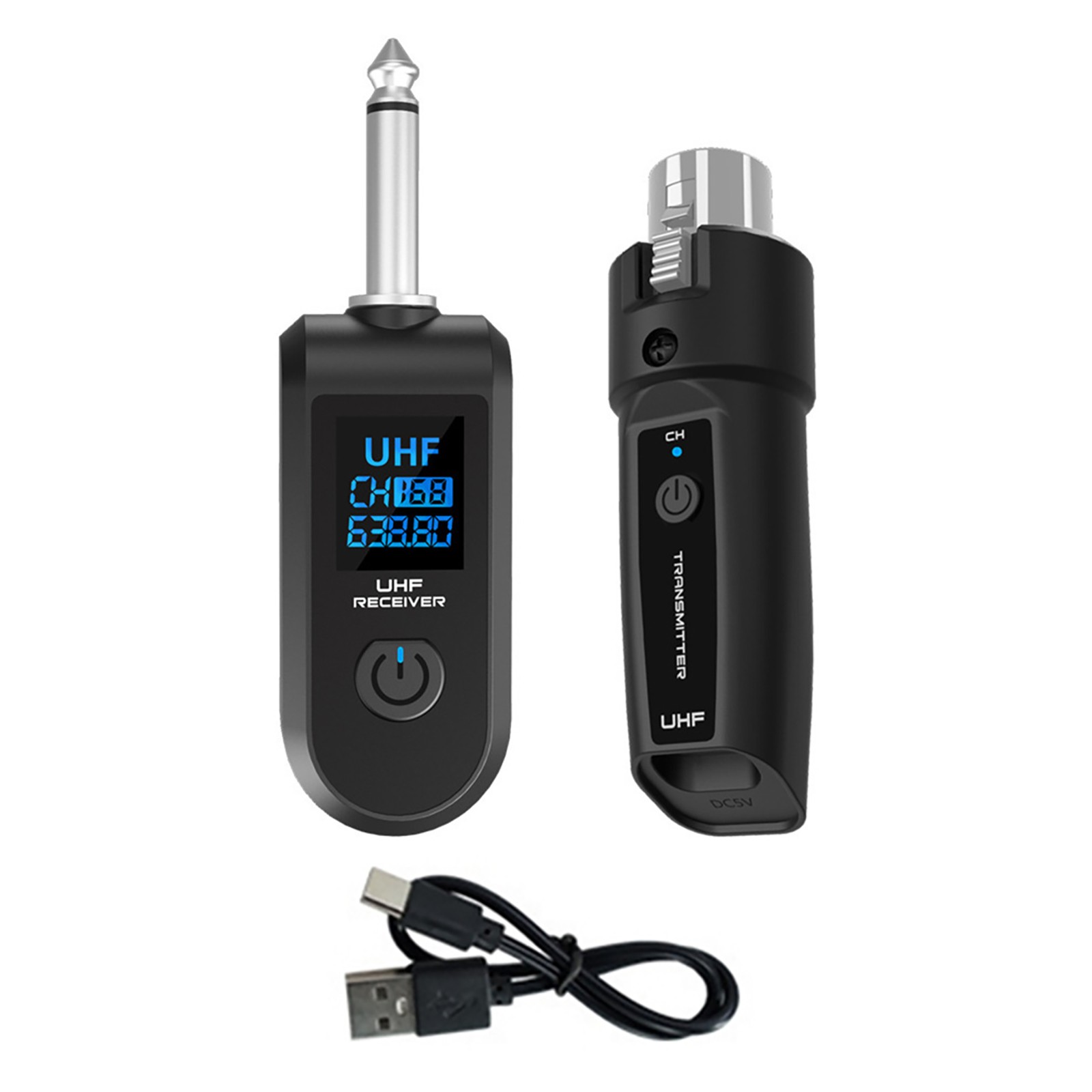 Audio Transmitter&Receiver XLR Stable and Non-interference Transmission