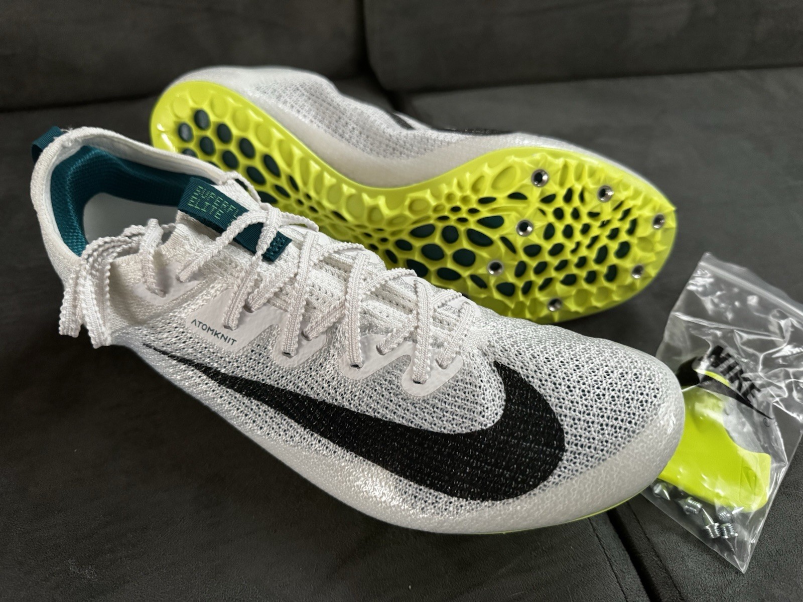 Nike Zoom Superfly Elite 2 Men's Size 8 Racing Track Sprint Spikes FZ9662-100