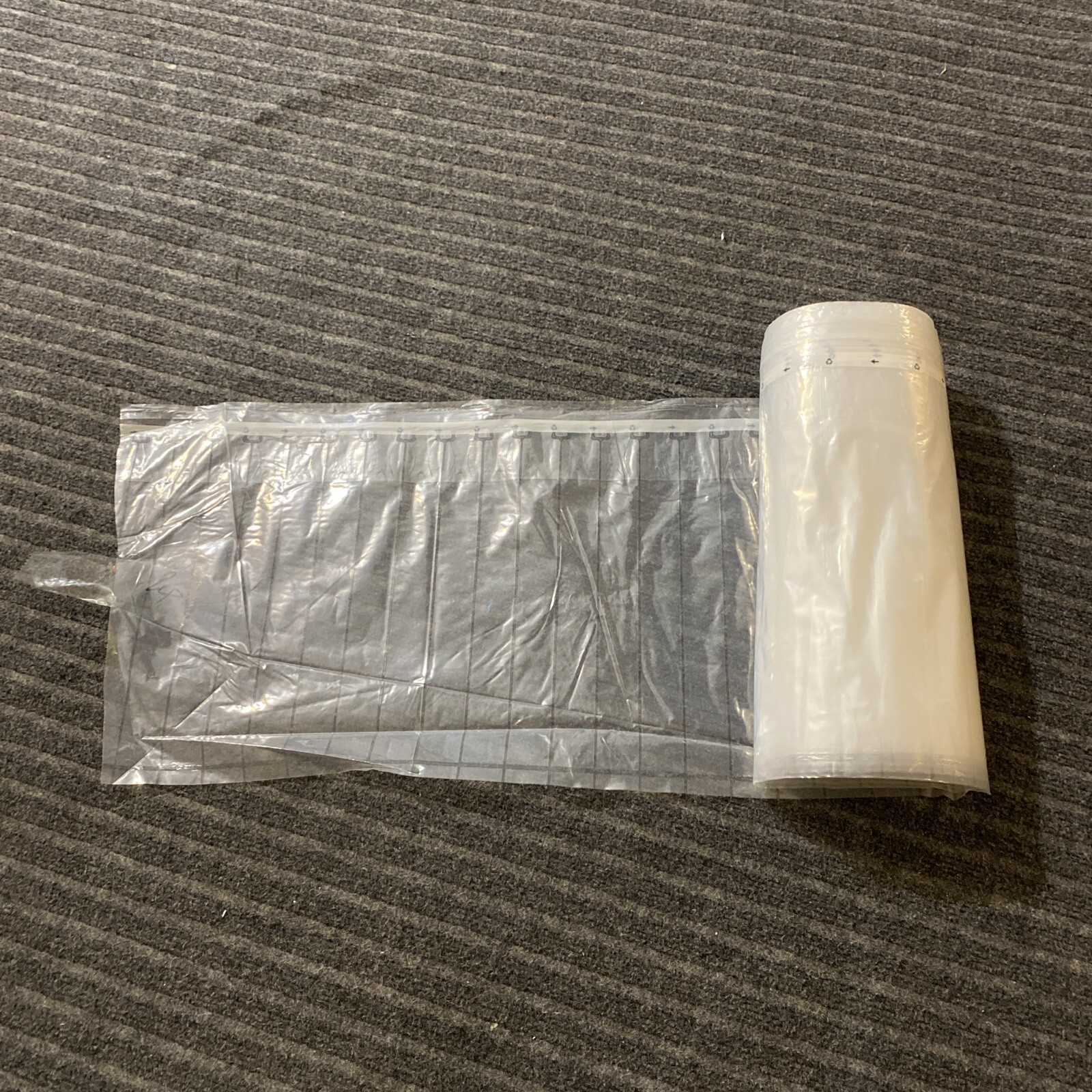 12 Inch X 164feet Inflatable Bubble Packaging Material Cushion Column Wrap +Pump