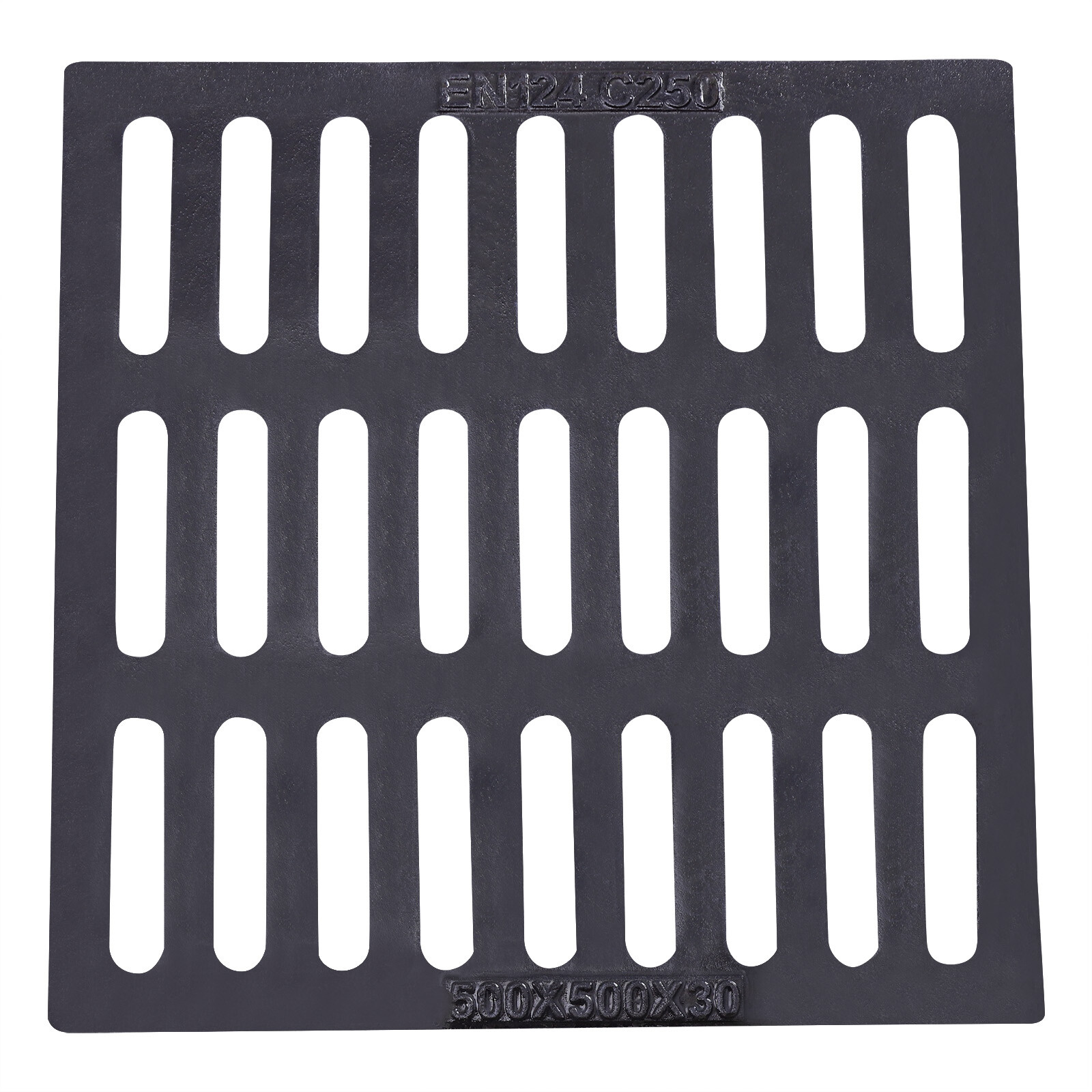 Cast Iron Sewer Grate Strainers Drain Catch Basin Cover Trench Drainage Outdoor