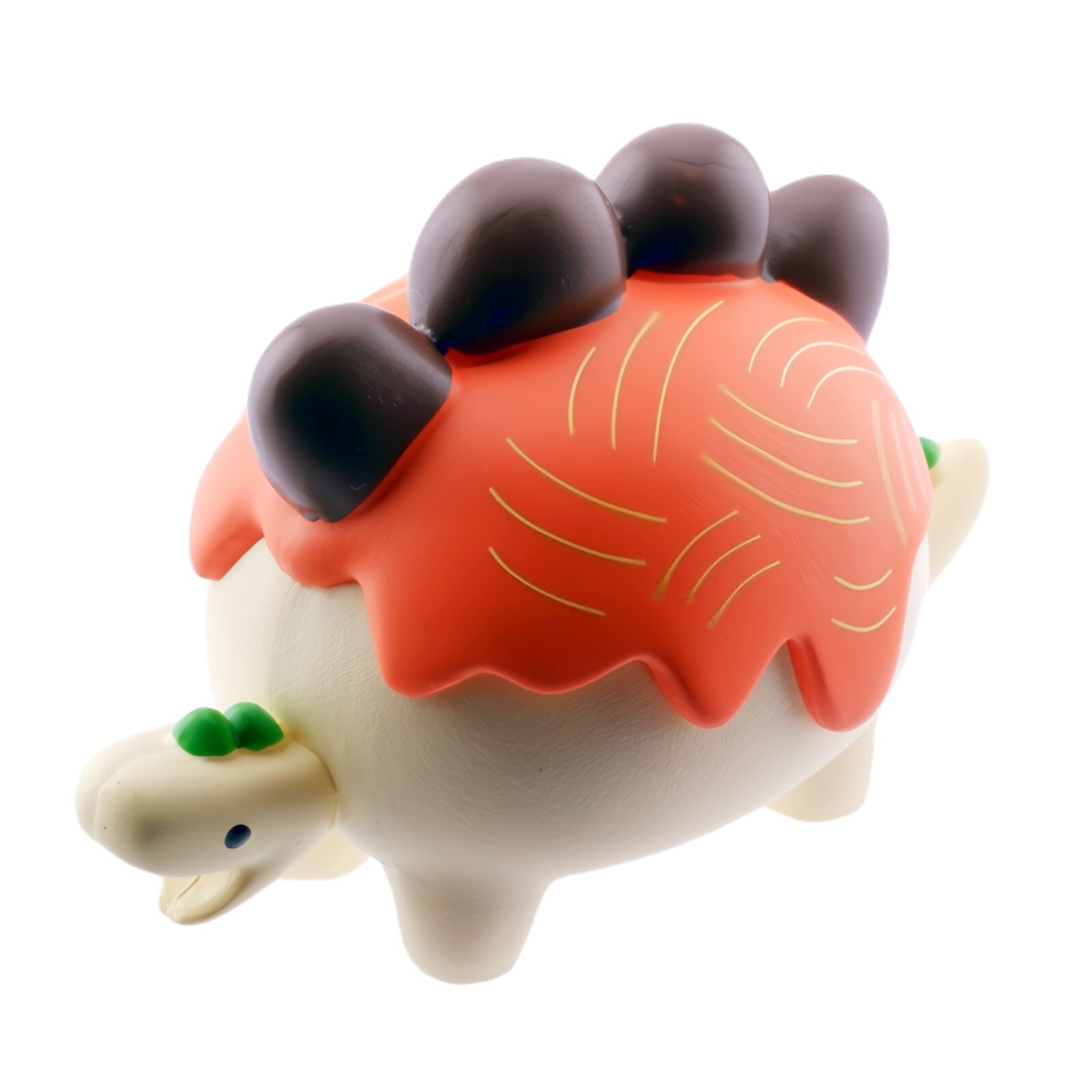 Qualia Gashapon Rice Stegosaurus Dinosaur Miniature Food Capsule Toy Figure