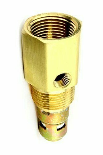Air Compressor Check valve Emglo 1238T Dewalt 5130268-00  3/8" FNPT x 1/2" MNPT