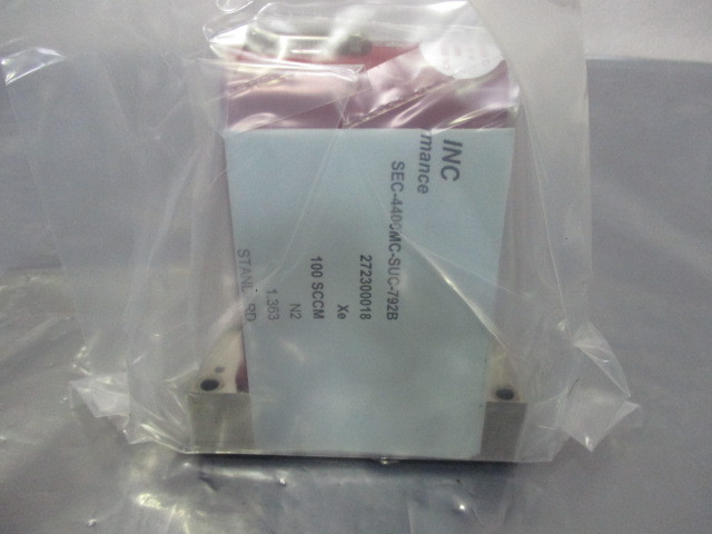 STEC SEC-4400M Mass Flow Controller, MFC, Xe, 100 SCCM, SEC-4400, 424110