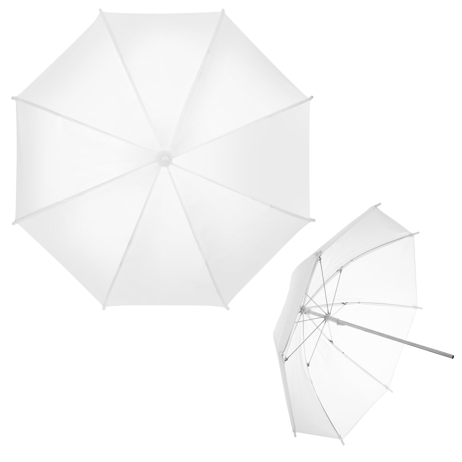 Cosmos 2 Pack Mini Photography Light Reflector Umbrella 20 Inch/ 50cm White