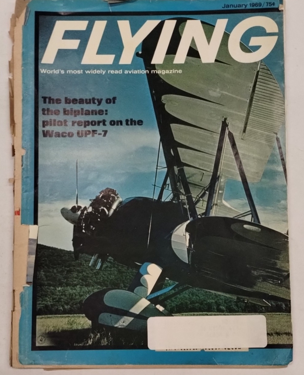 Flying Magazine January 1969/Volume 84/Number 1-Original