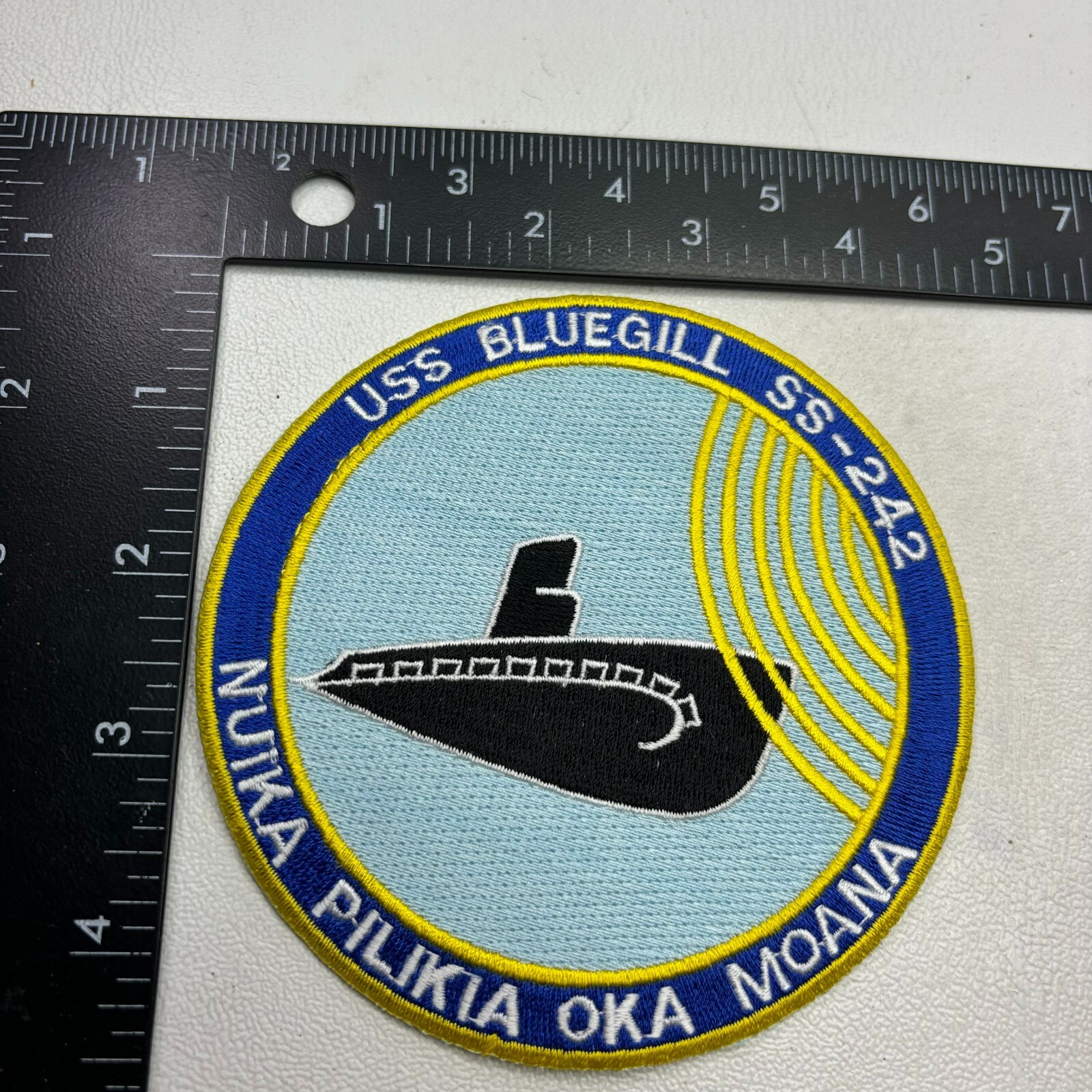 US Navy USS BLUEGILL SS-242 Submarine Patch 47G
