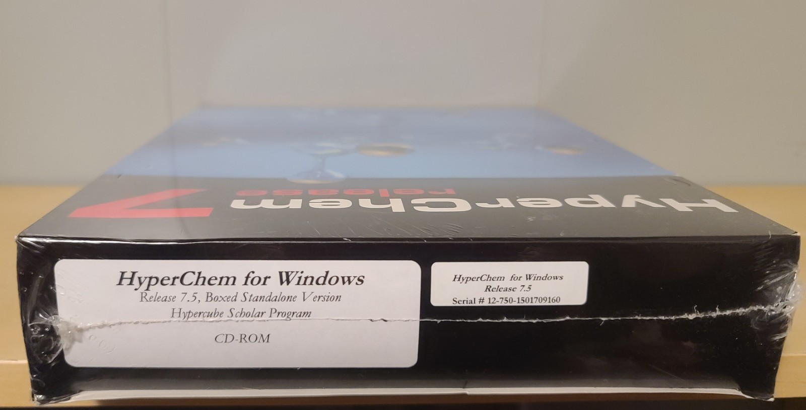 Hyperchem for Windows Release 7 (7.5) CD-ROM Tools for Molecular Modeling - NEW