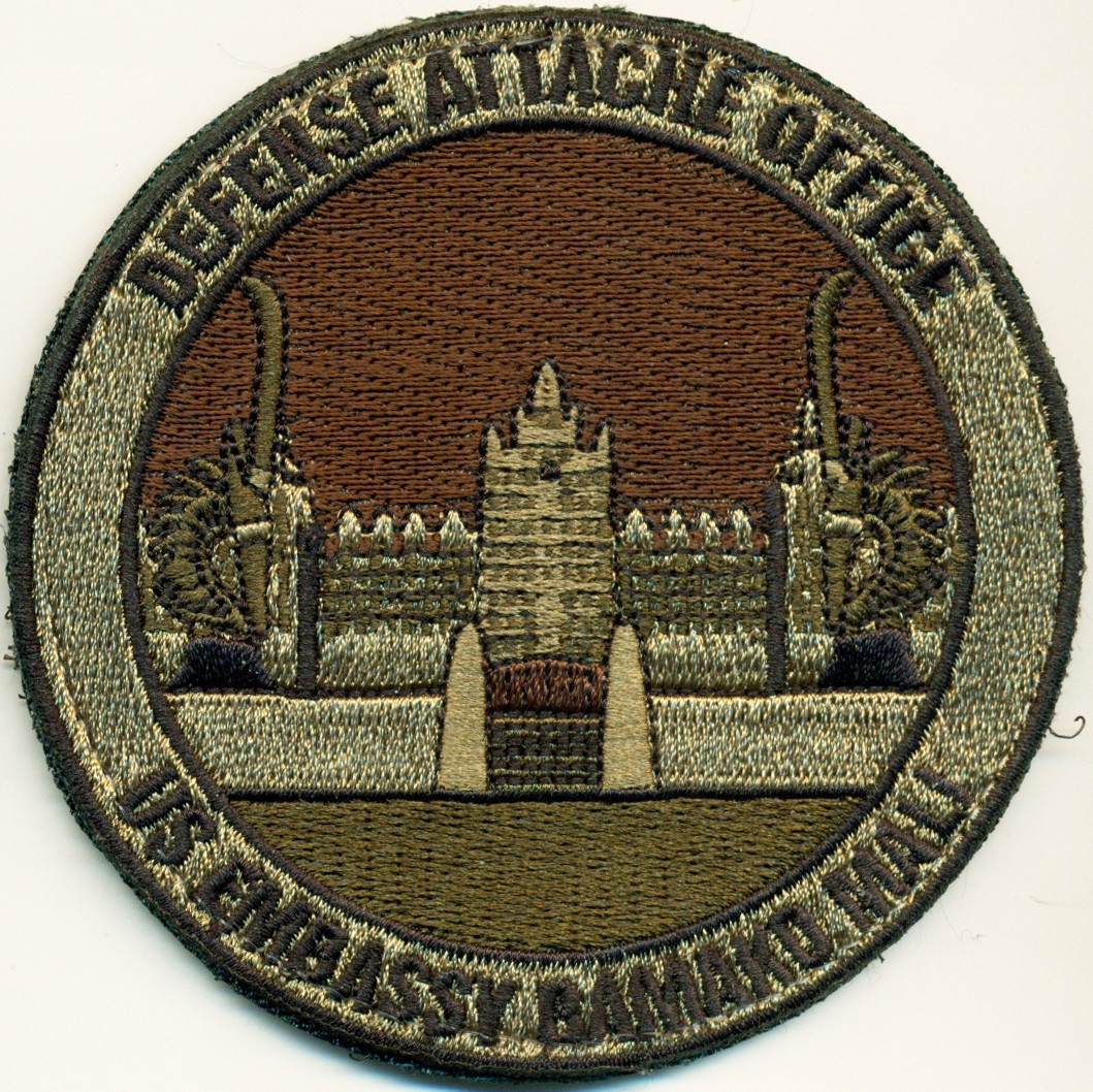 US EMBASSY BAMAKO MALI DEFENSE ATTACHE OFFICE PATCH