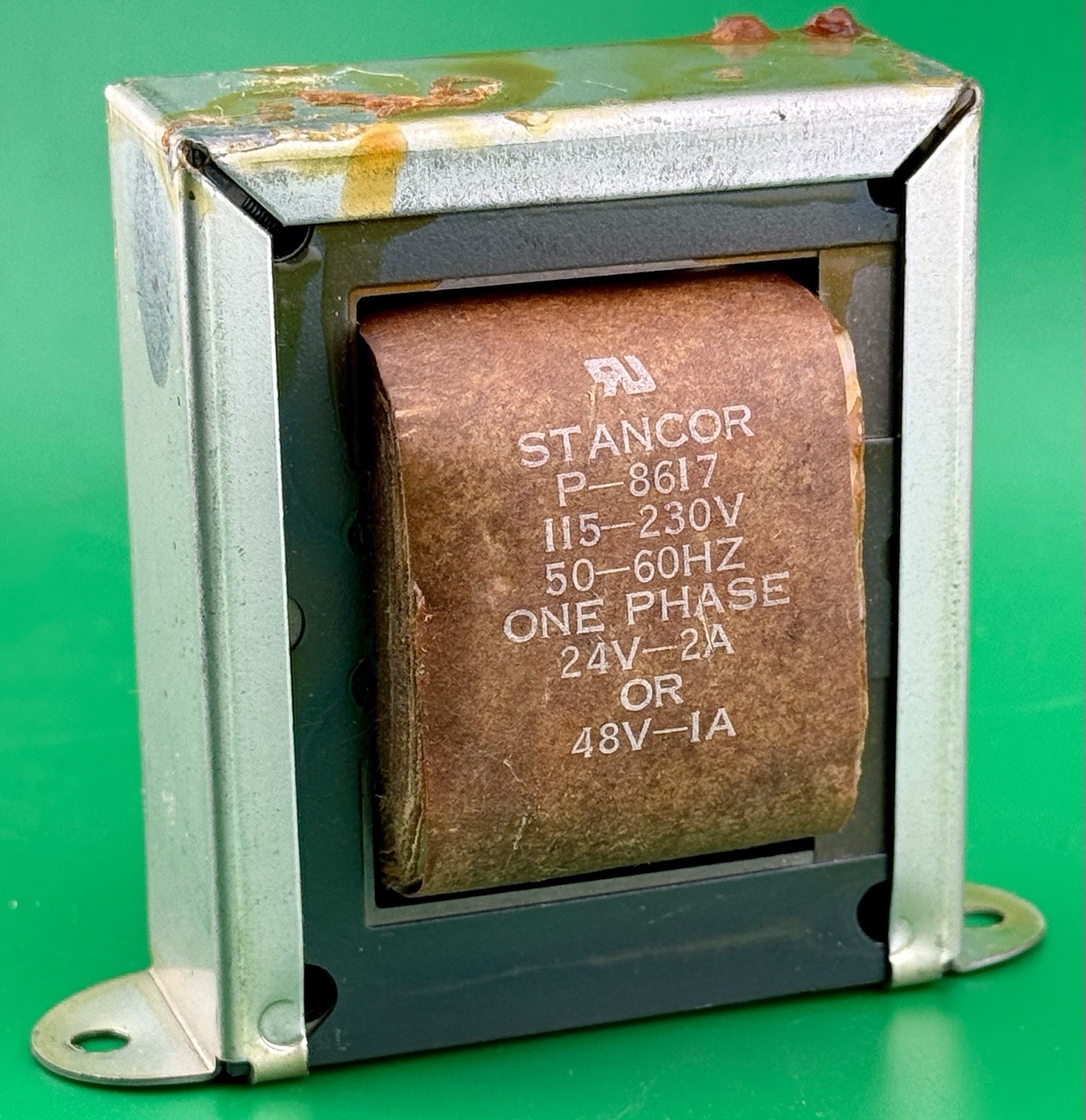 STANCOR P-8617 CIRCUIT CONTROL TRANSFORMER ~ P=115/230 S=24/48 ~ USED