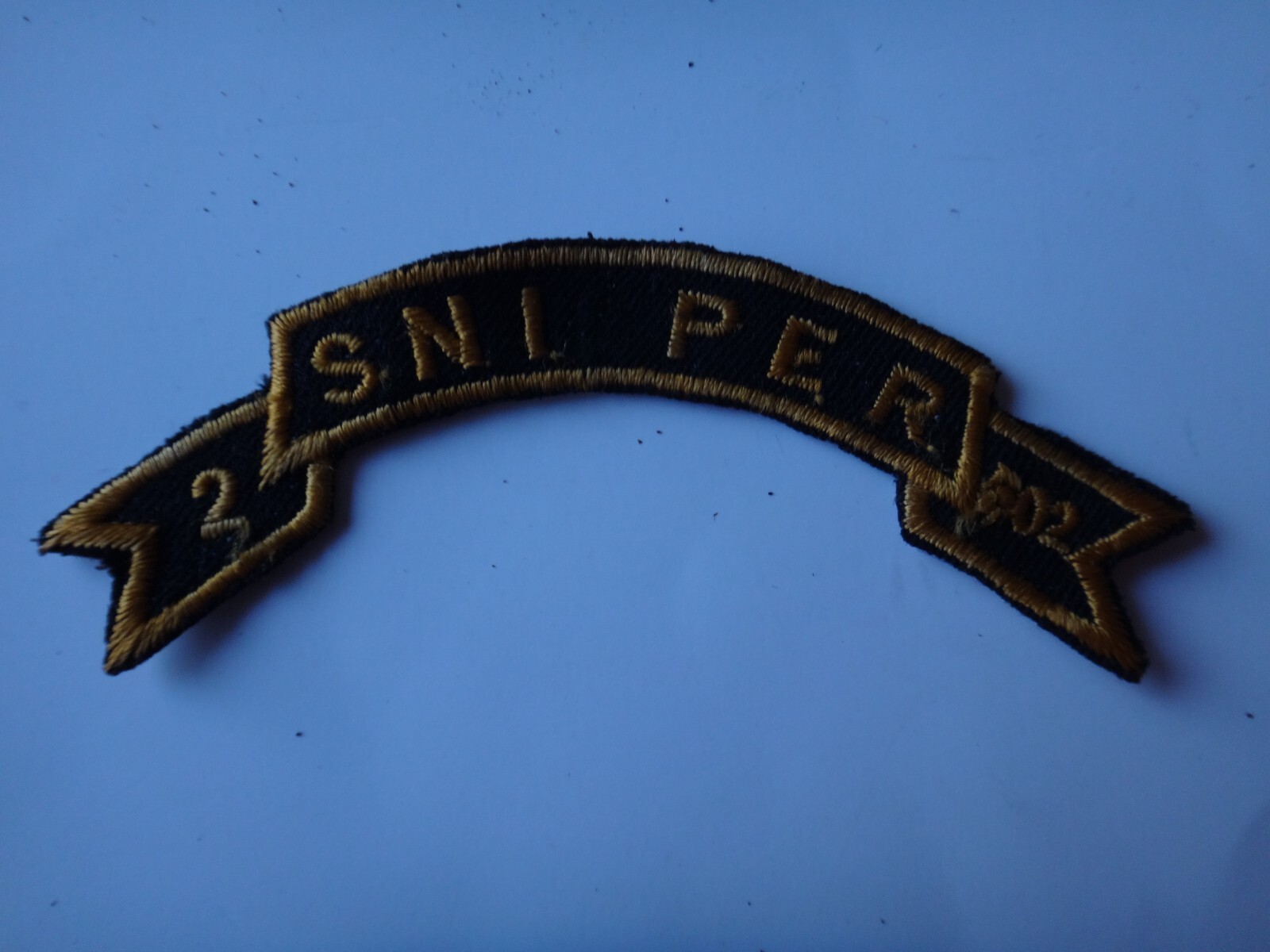 US 2nd Battalion 502nd Infantry Regiment SNIPER Vietnam War Scroll Patch