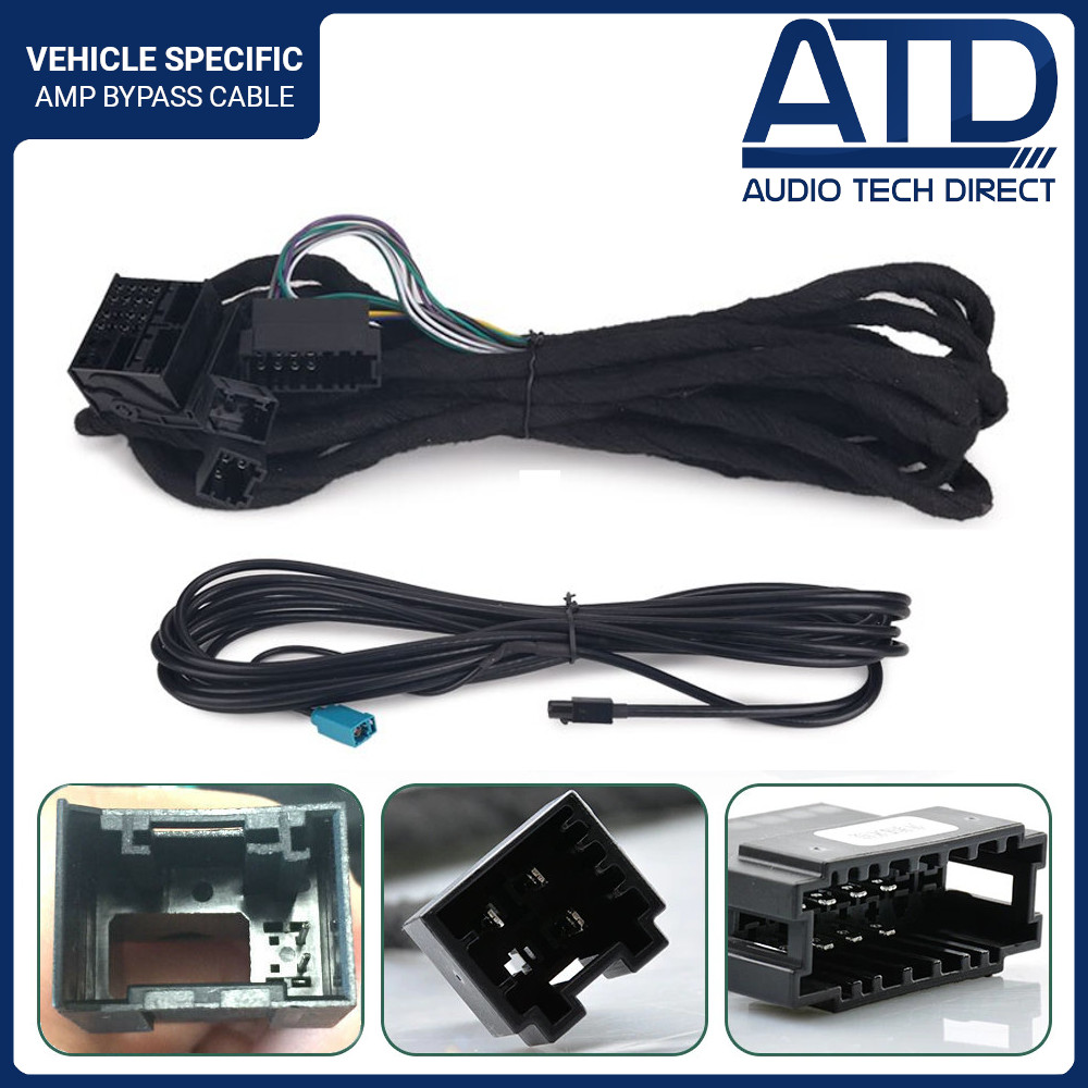 Amp Bypass Câble pour Mercedes S-CLASS W220 Sl D2B Plupart Fibre Optique 6m