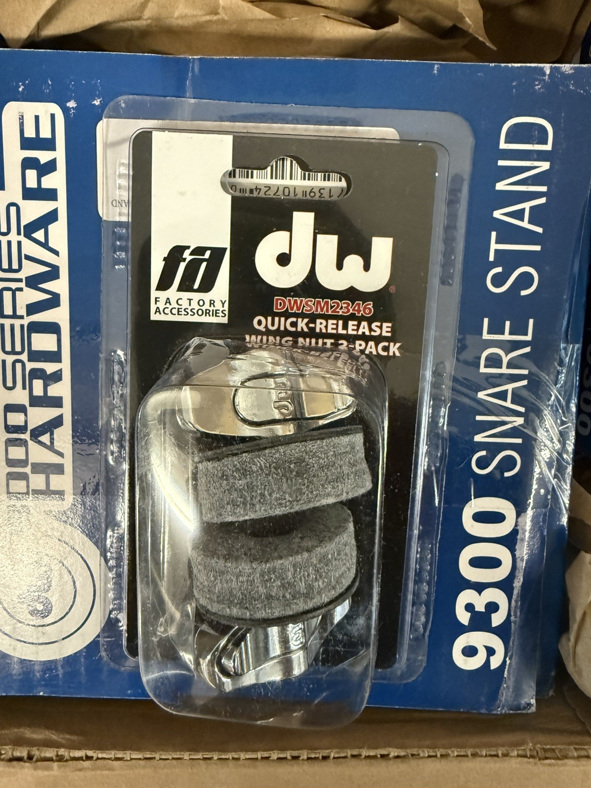 DW Quick Release Wing Nut Integrated Felt 2-Pack (DWSM2346), FREE SHIPPING