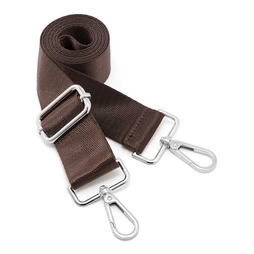 ZOOEASS Shoulder Strap Silvery Buckles 1.5" Wide Handbag S-L165W3.8-Color2