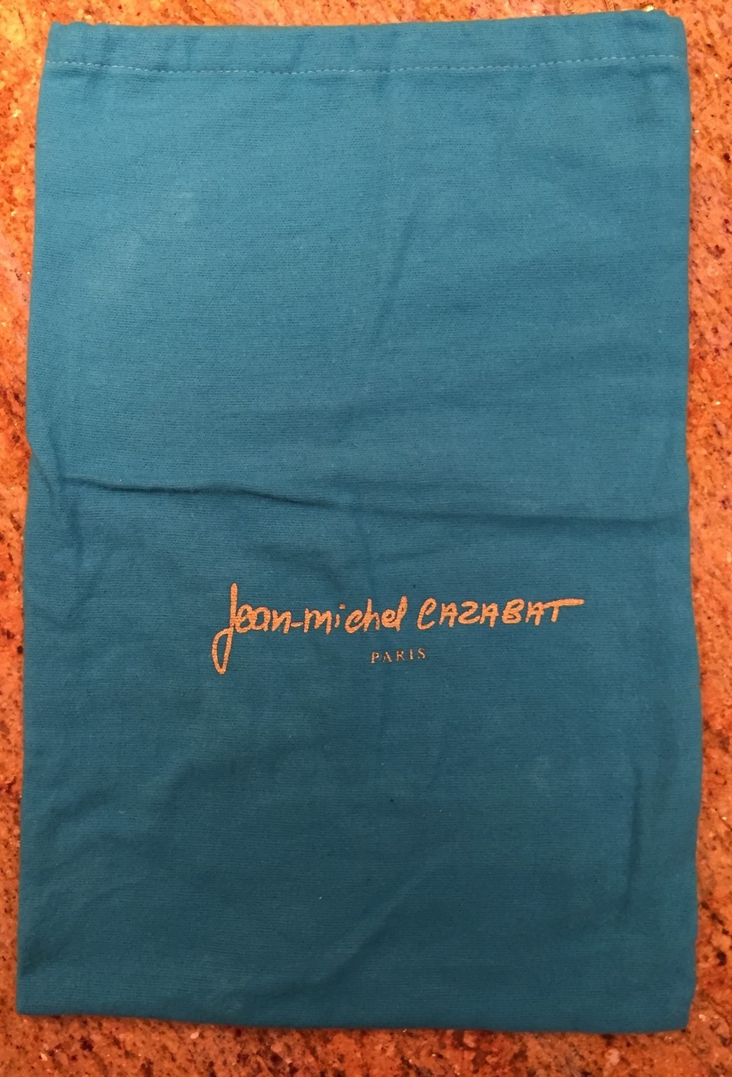 JEAN MICHEL CAZABAT Drawstring Logo Dust Bag - 9 1/2" x 14 1/4"