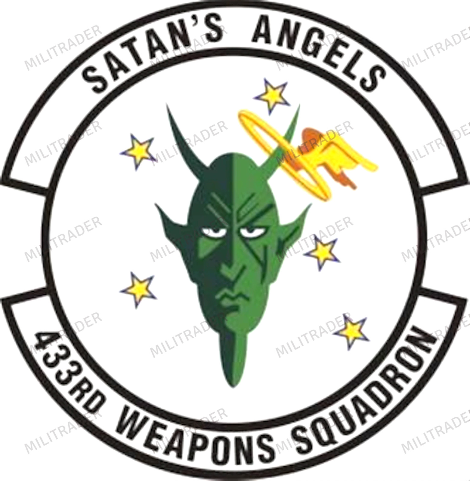 USAF 433rd Weapons Squadron Self-adhesive Vinyl Decal
