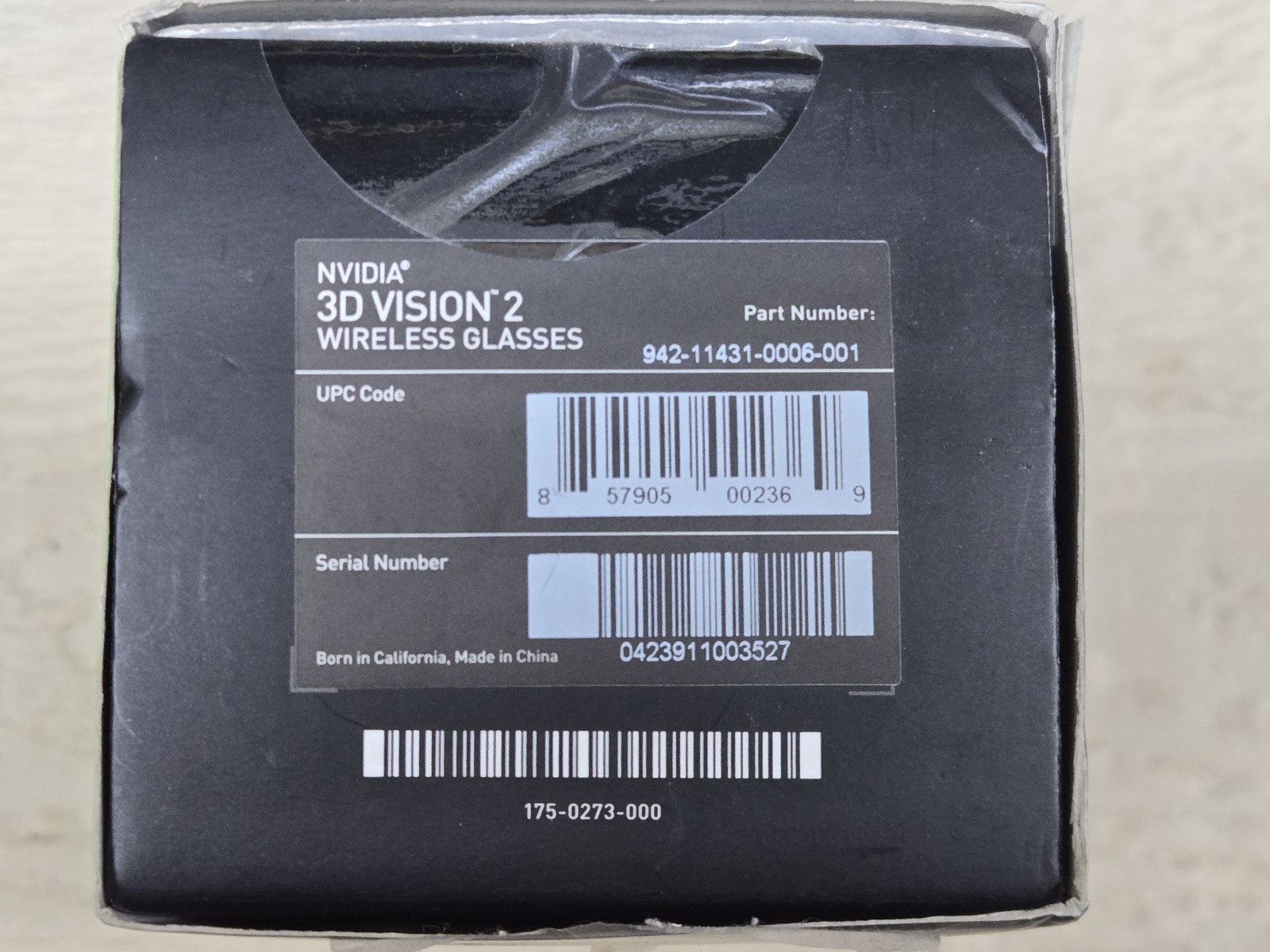 NVIDIA 3D Vision 2 Wireless Glasses *OPEN BOX VGC Ships Quickly