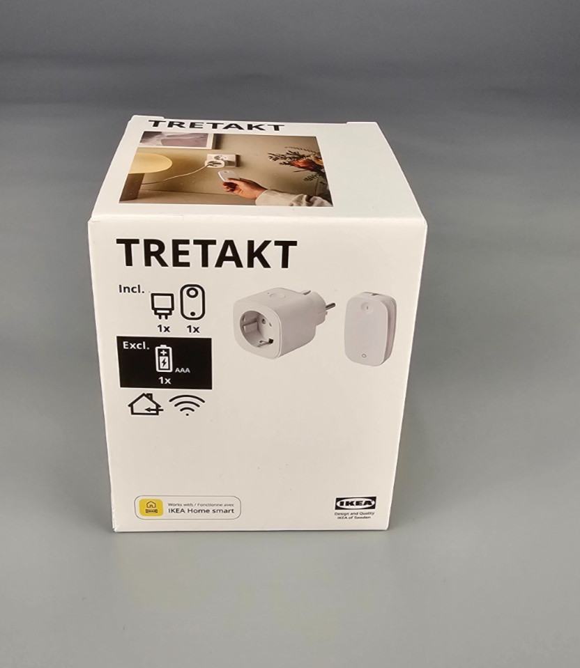 IKEA TRETAKT Plug With Remote Control, Smart Home EU Plug Brand NEW