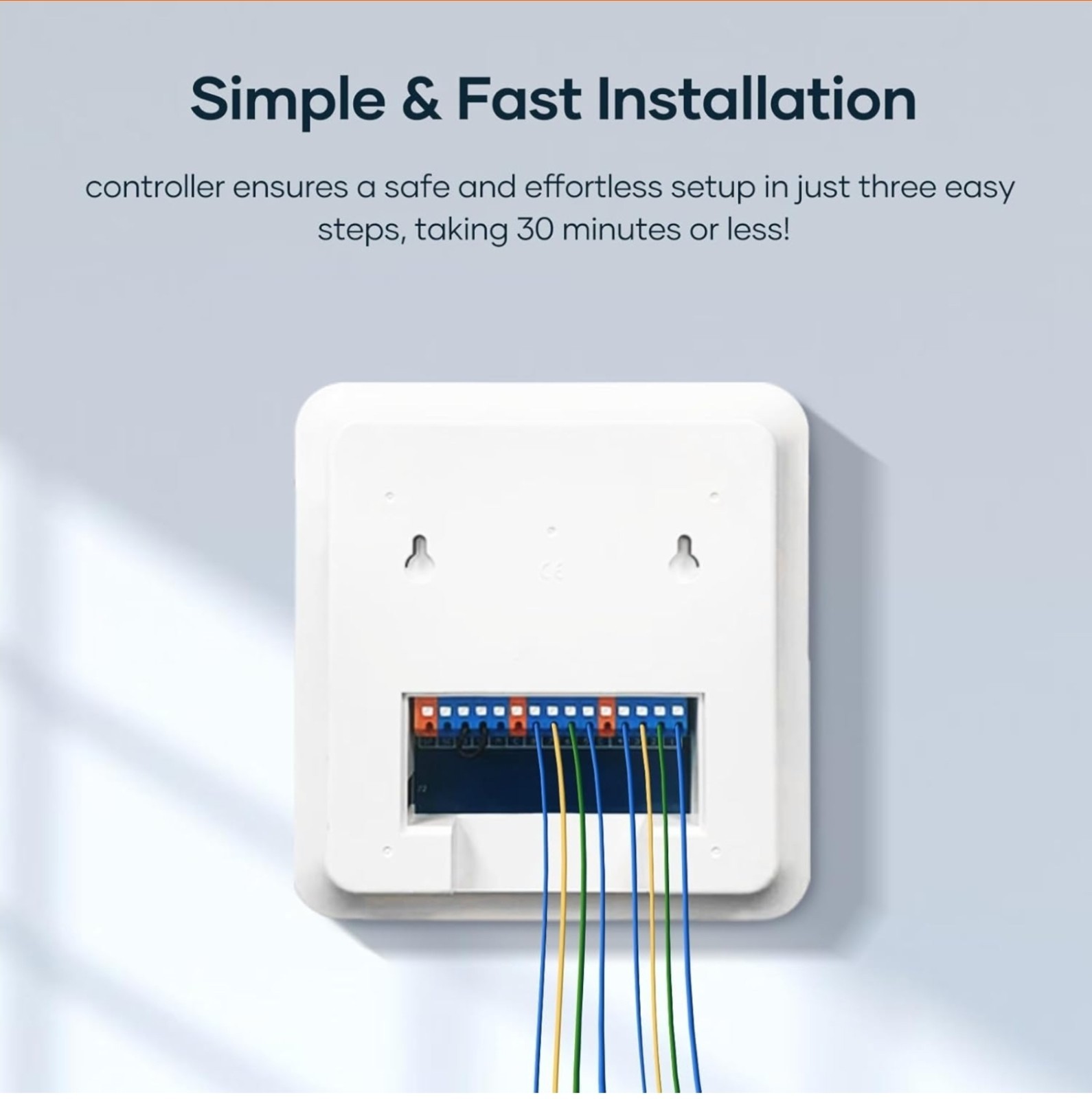 tolviviov Smart Sprinkler Controller, 8-Zone Indoor WiFi Irrigation Controller,