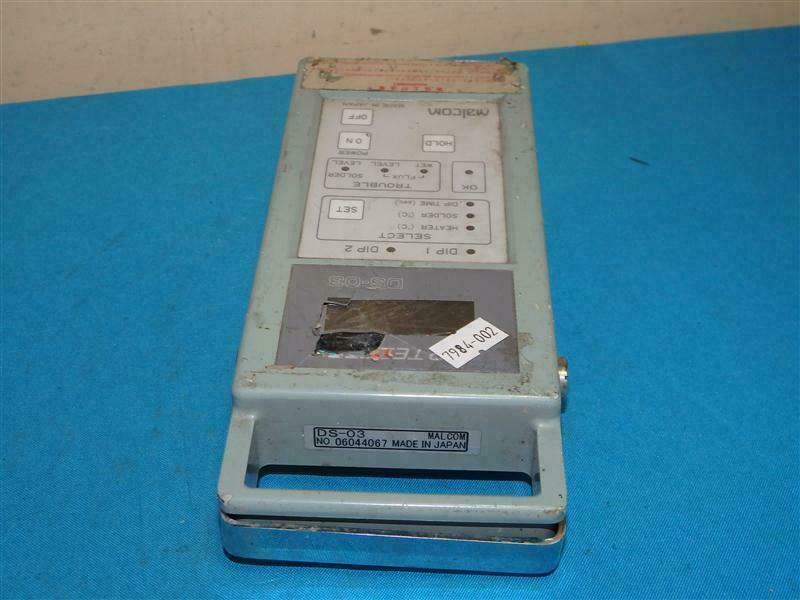 Malcom DS-03 DS03 Tester As Is