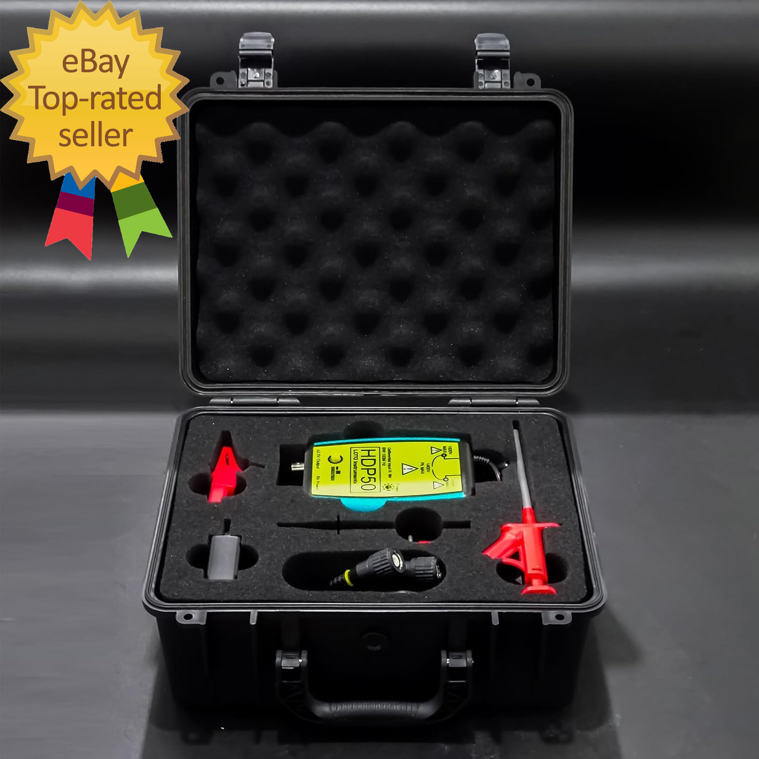 HDP50 High Voltage Differential Active Probe 1400V 100Mhz 50X/500X Attenuation