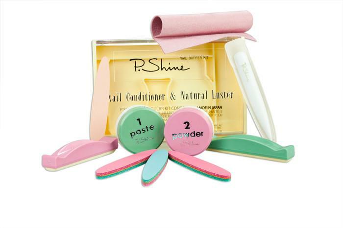 P-Shine Japanese Manicure Professional Kit XL - Original, Big Set for nails