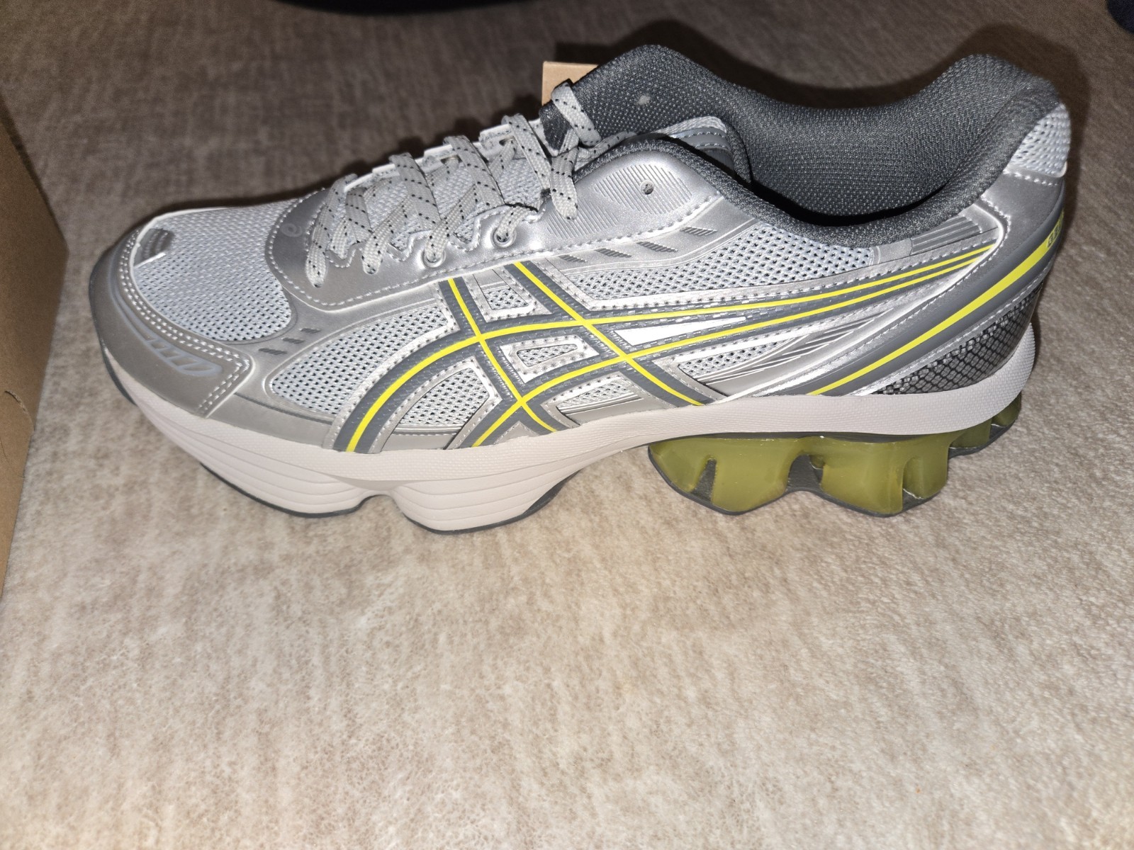 ASICS GEL-KINETIC FLUENT Men's Running Shoes Glacier Grey Steel Grey US 9.5