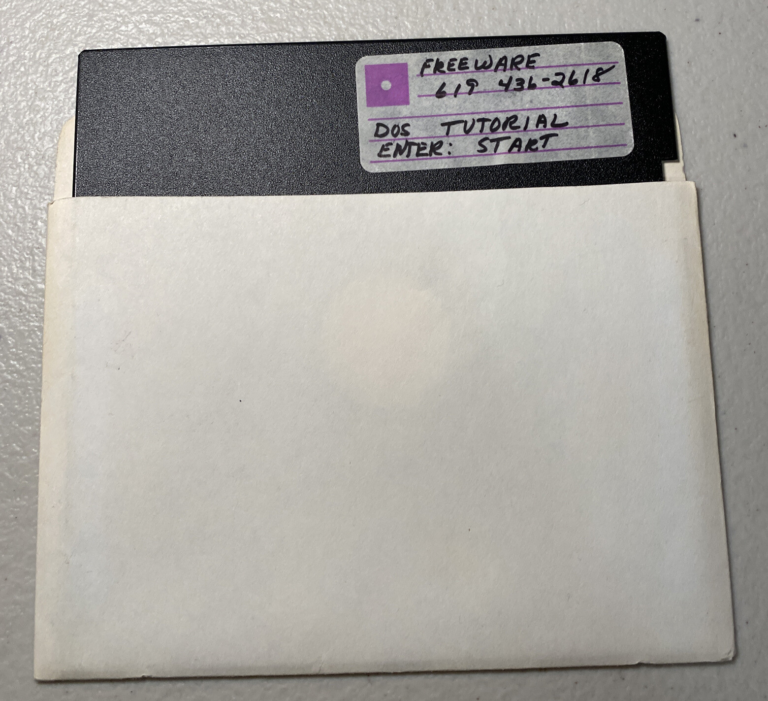 1301 DOS Tutorial IBM Tandy 5.25” Freeware Unlimited Vintage