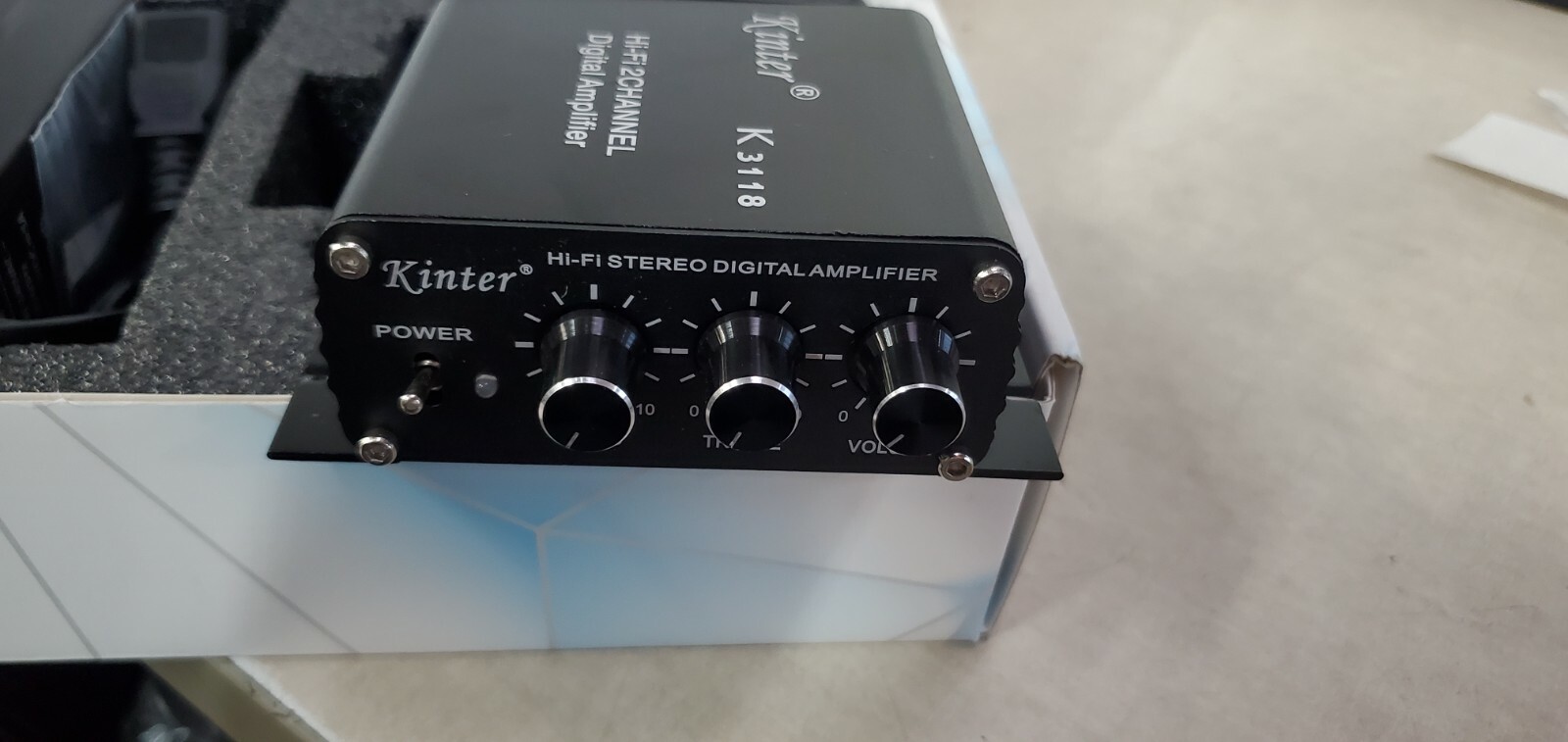 Kinter K3118 Texas Instruments TI Digital Hi-Fi Audio Mini Class D Home Auto DIY