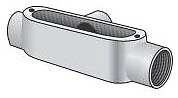 O-Z/Gedney T150A, Conduit Outlet Body, 1-1/2"Alum T Cond Body, 1 PC