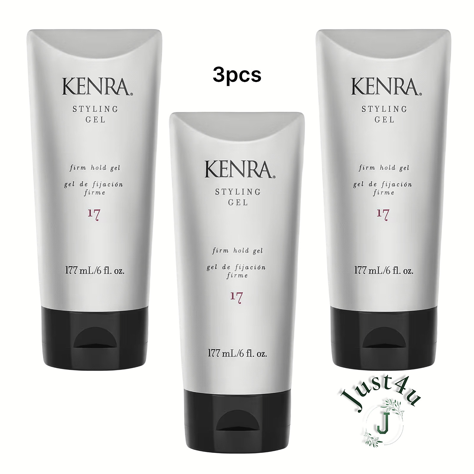 Kenra Styling Gel #17 Firm Hold Gel, 6oz. (3PACK)