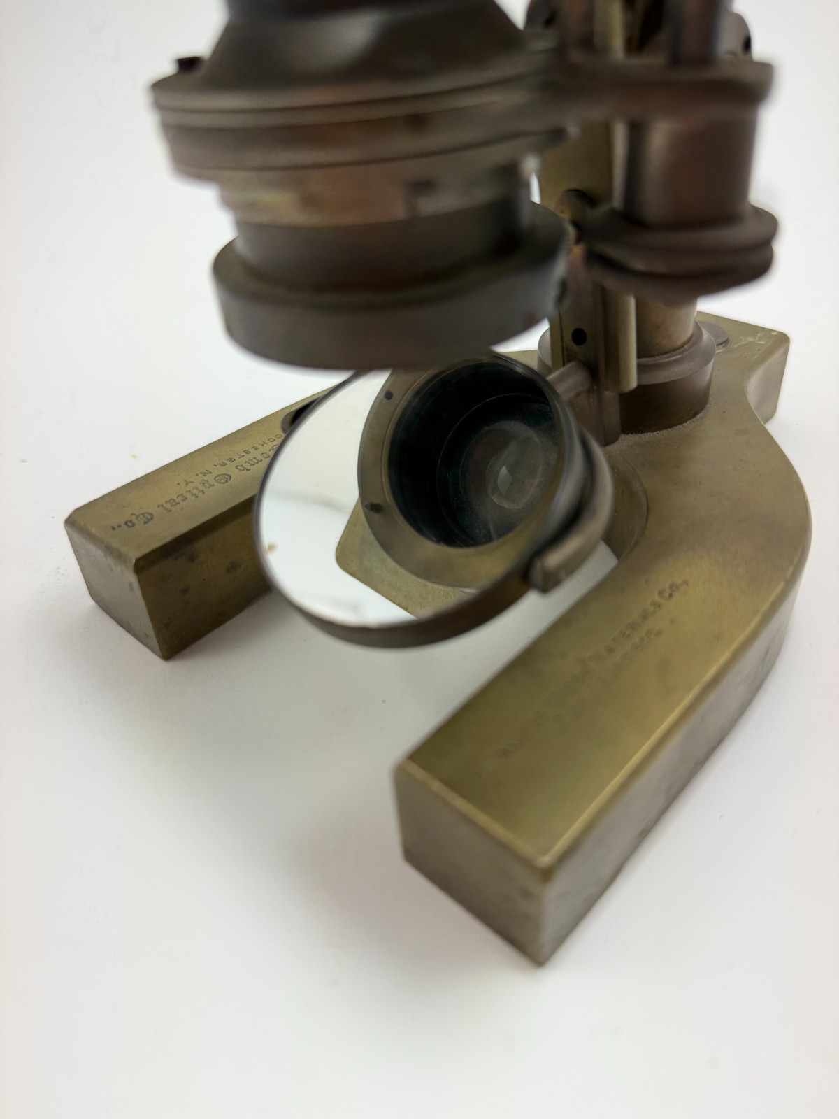 Antique Brass Microscope – Rochester NY