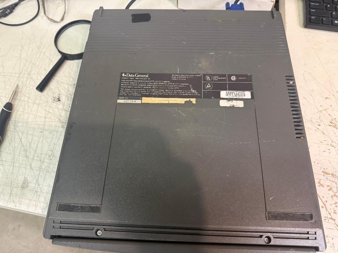 Allen Bradley T47 Portable Programing Terminal, Powers ON, For Parts