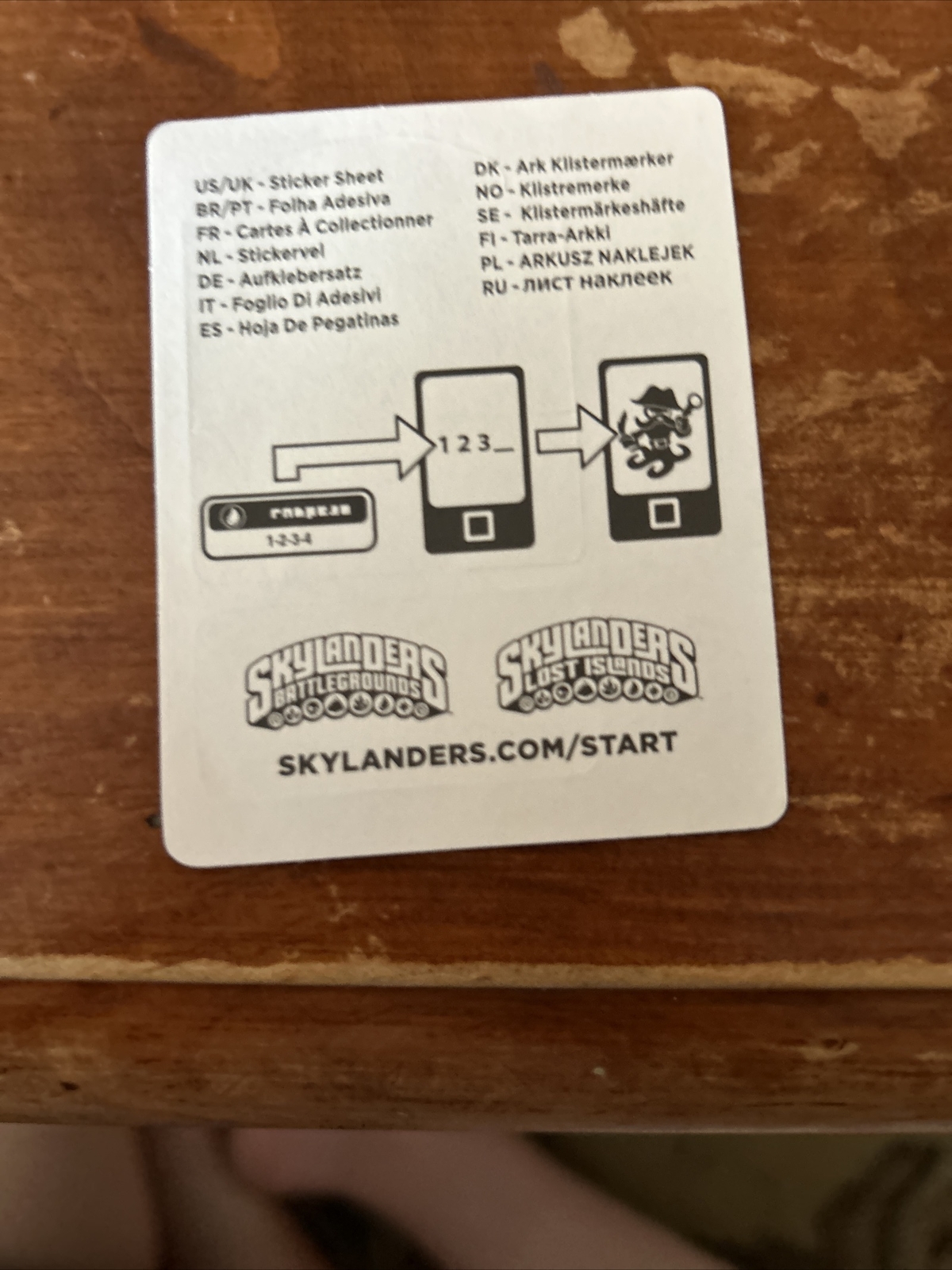 Skylanders Swap-Force BLAST ZONE Figure Blue