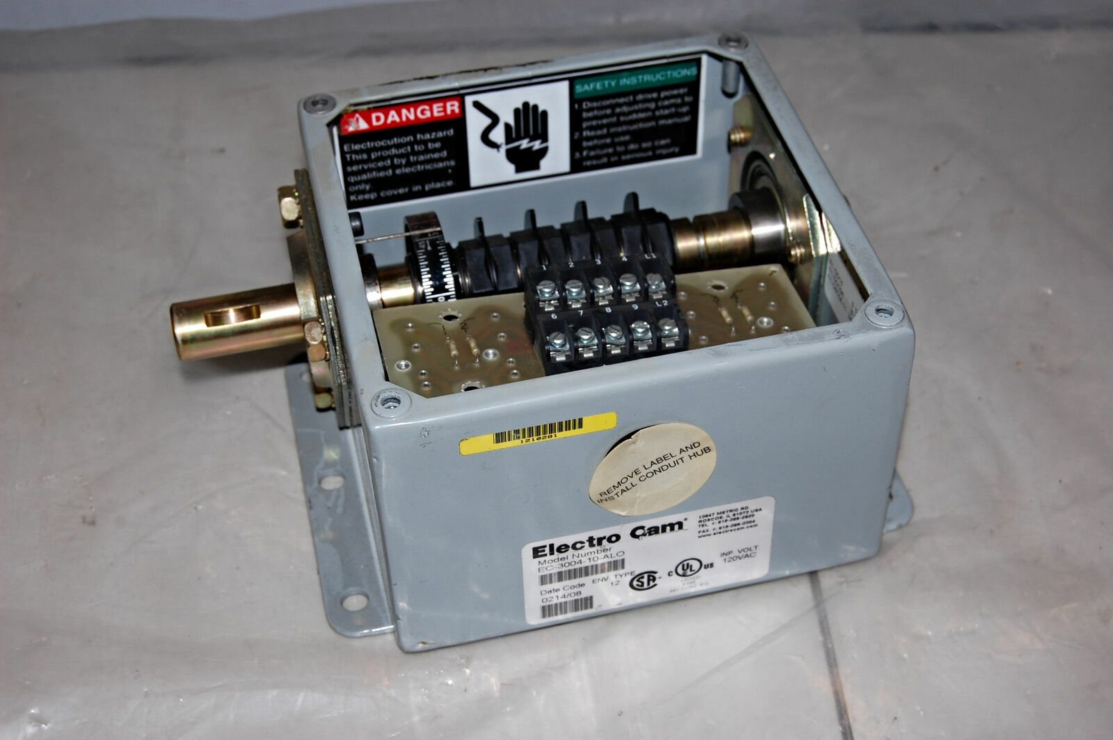 ELECTRO CAM CORP C-3004-10-ALO ROTARY CAM UNIT