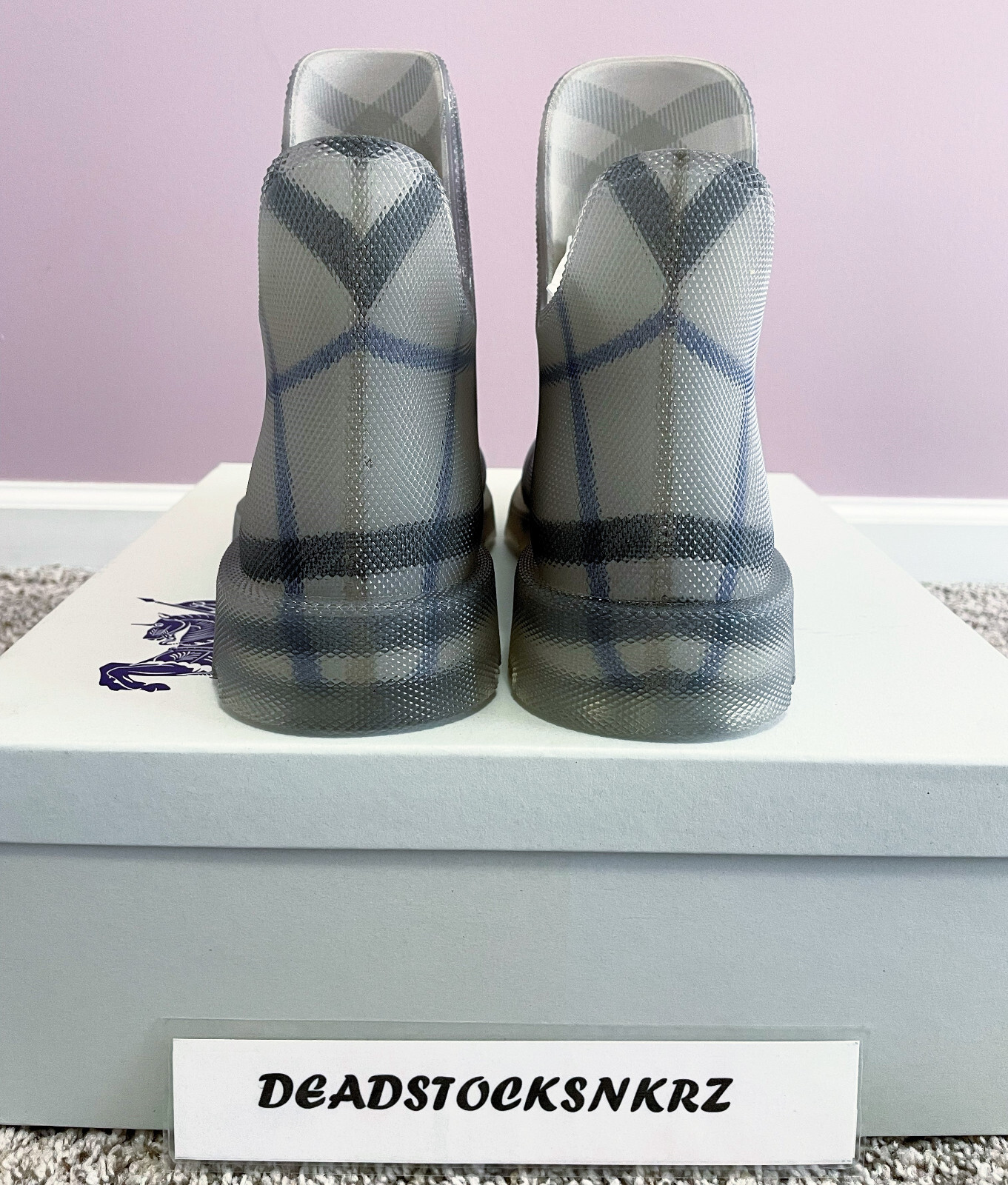 Burberry Marsh Low Boot Lichen IP CHK 8088124 Sizes