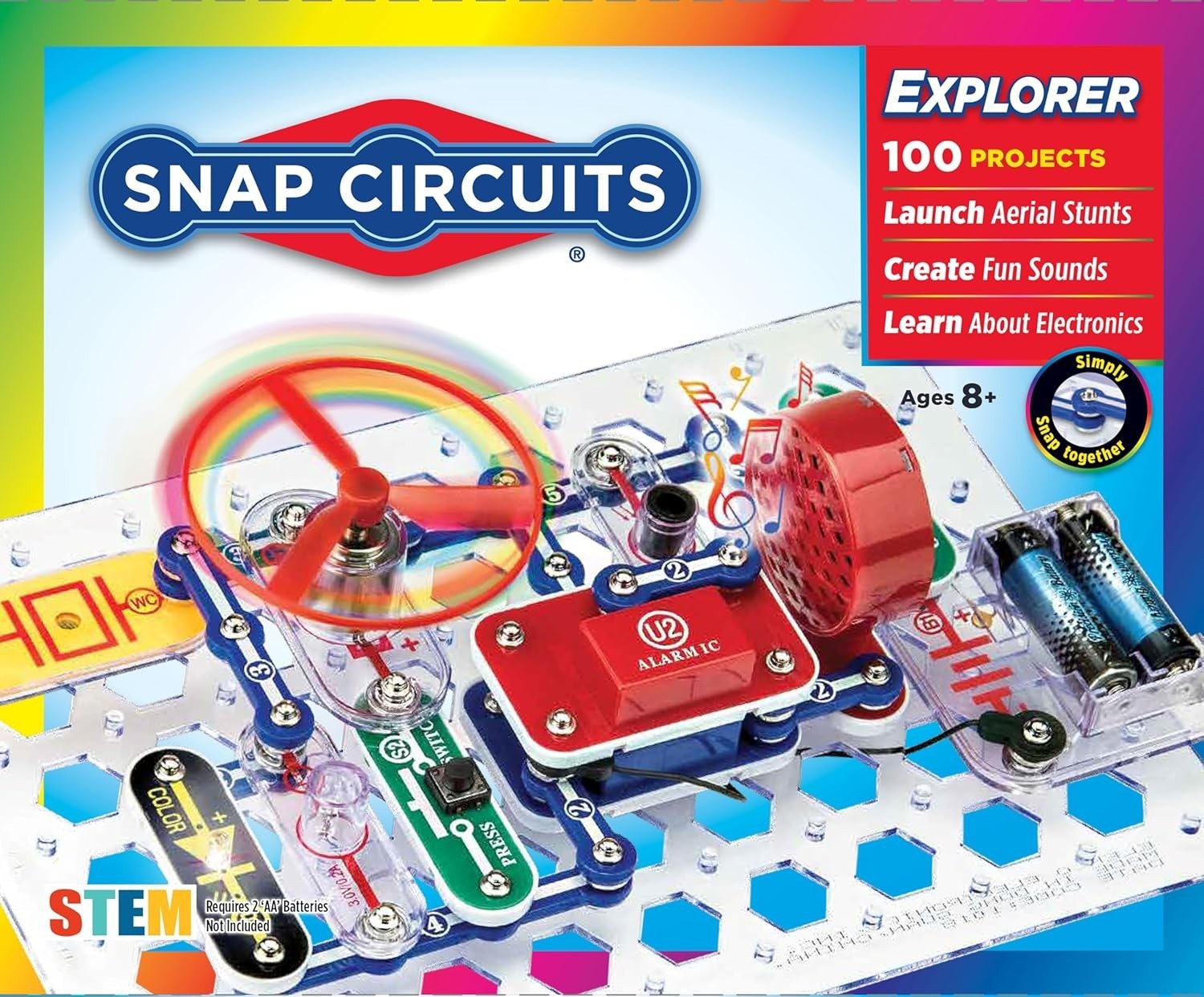 Hands-On Elenco Jr. Electronics Kit: Over 100 Fun Projects for Young Innovators