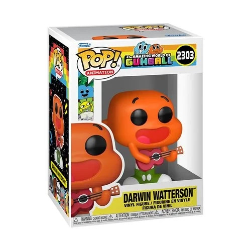 Funko POP! The Amazing World of Gumball Darwin Watterson Figure 2303 + Protector